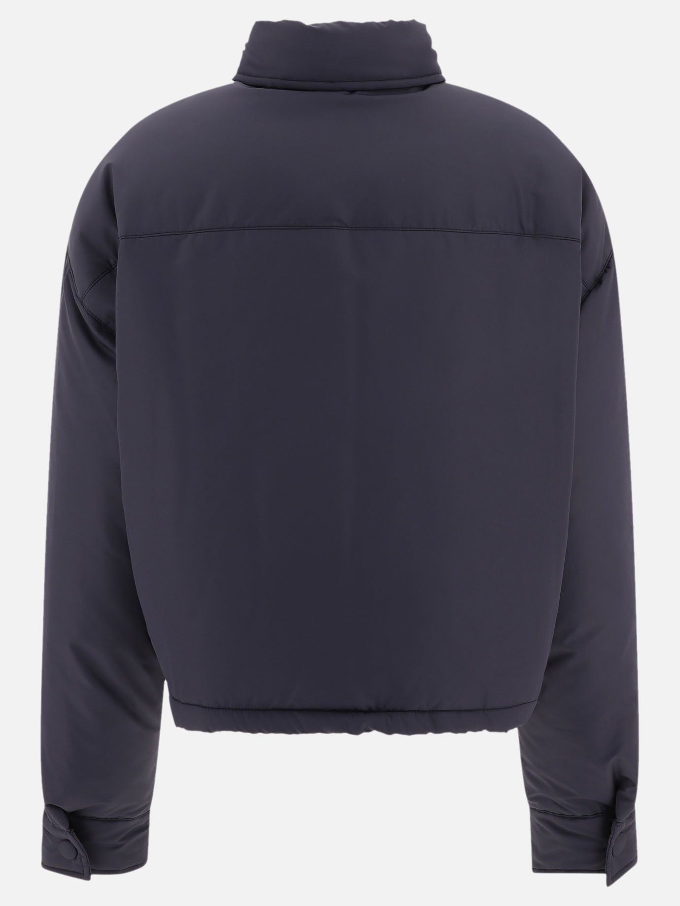 Piumini corti Solid colour  Blu - Miu Miu Donna | PDP | VIETTI Online Store | Zoom-Modal_2

