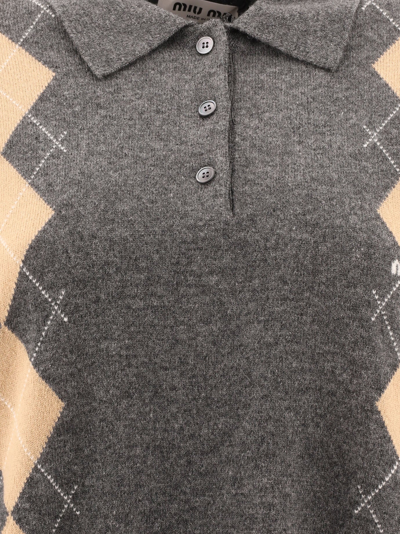 Cashmere polo shirt