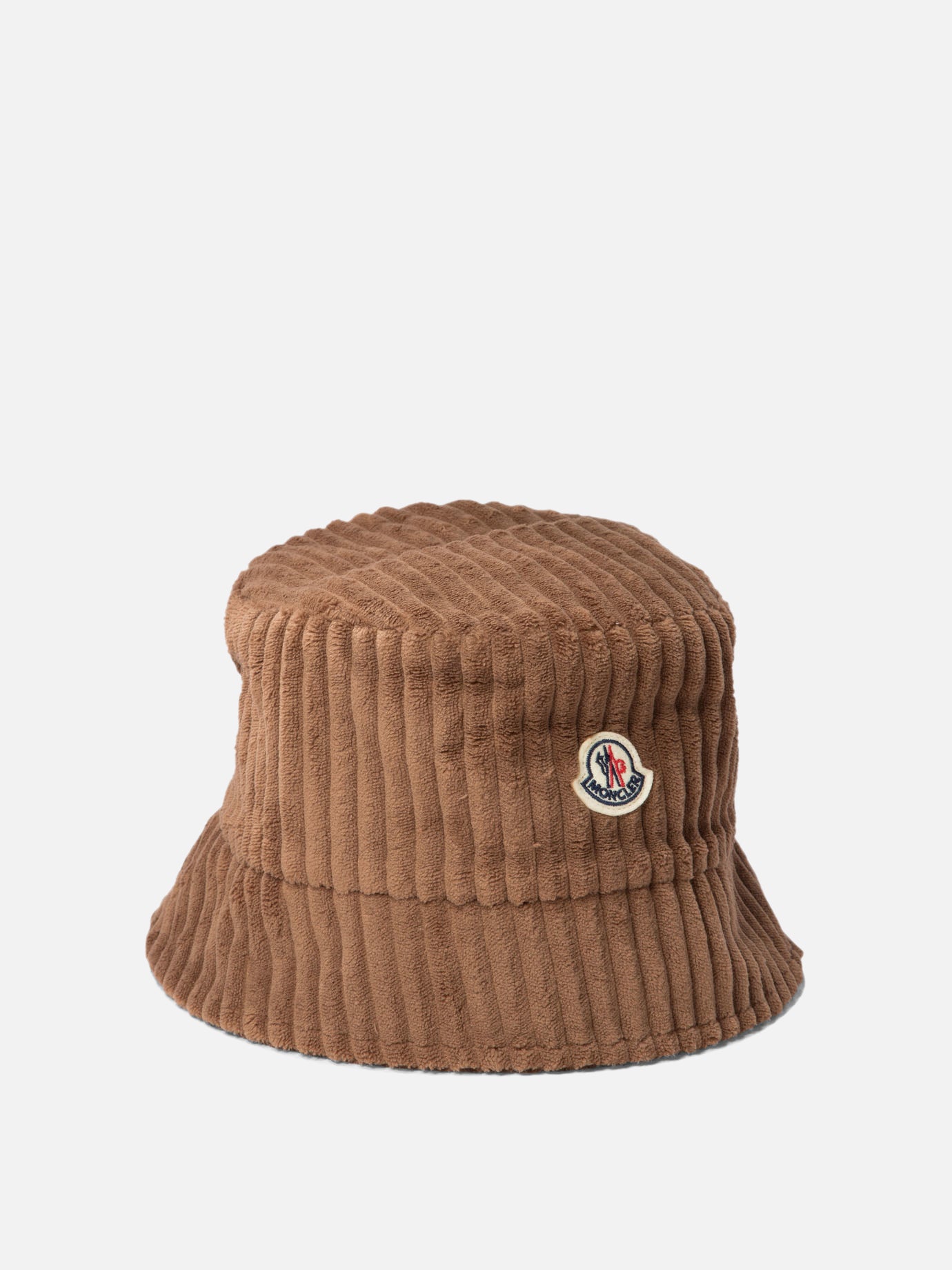 Moncler Corduroy bucket hat Brown