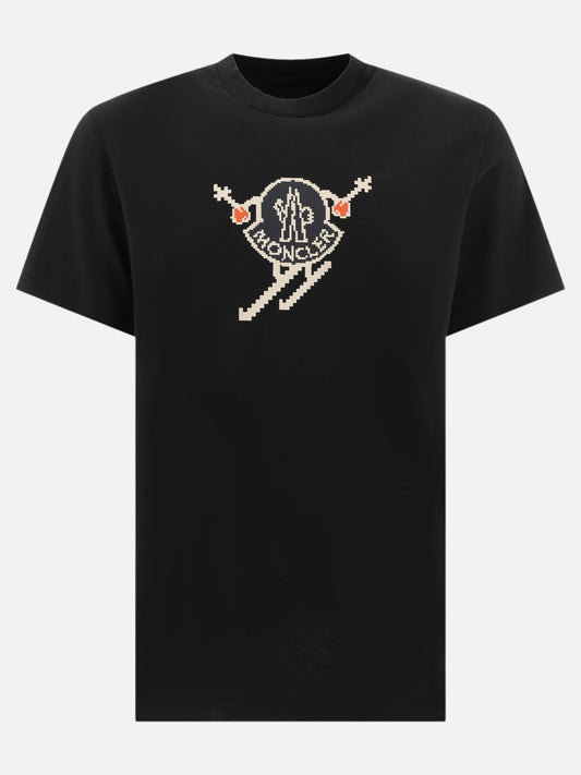 T-shirt with ski logo