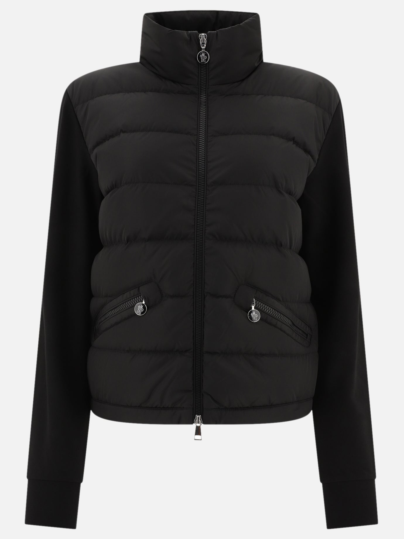 Piumini corti Solid colour  Nero - Moncler Donna | PDP | VIETTI Online Store | thumbnail