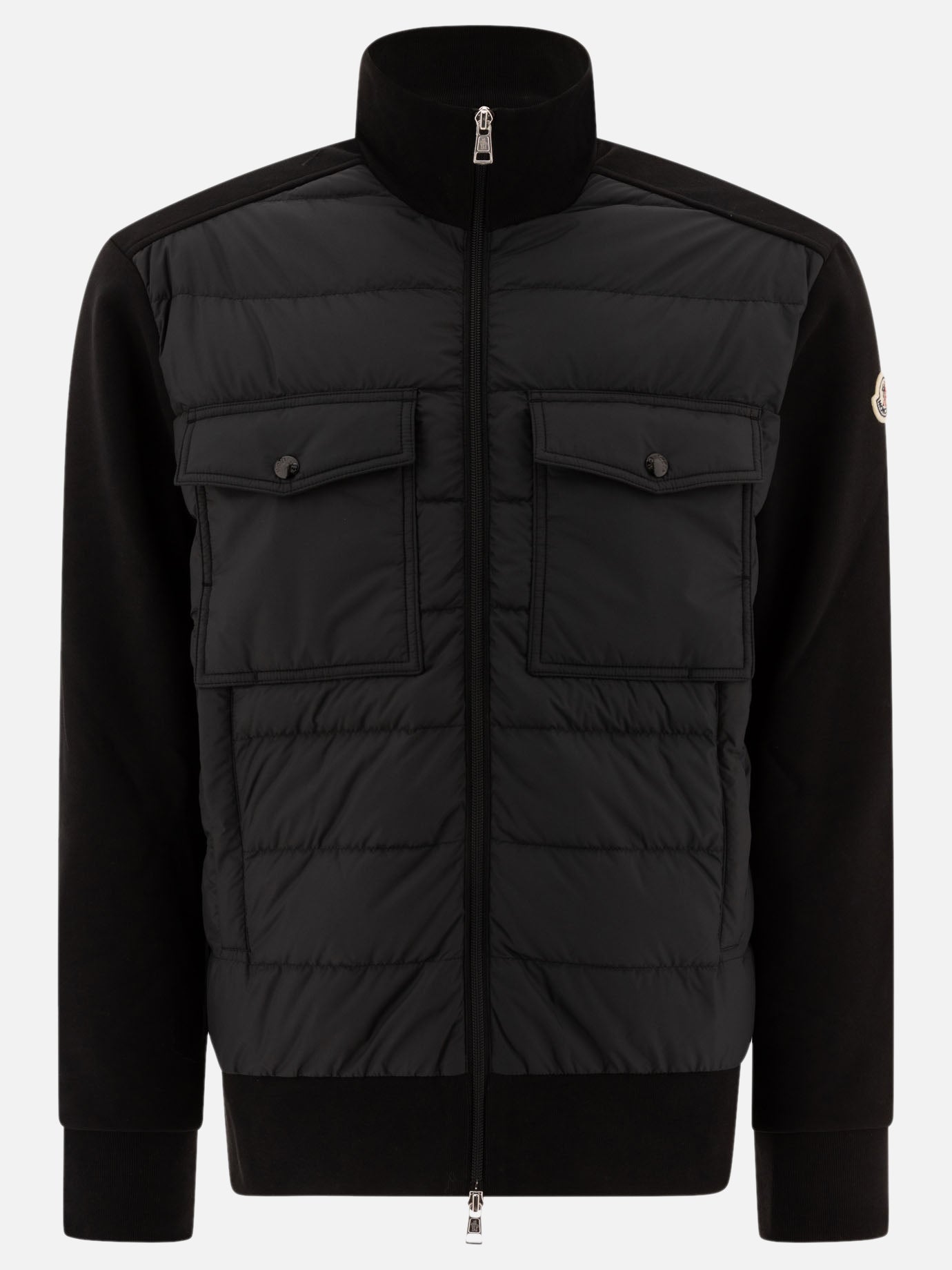 Giacche leggere & Trapuntate Solid colour  Nero - Moncler Uomo | PDP | VIETTI Online Store | thumbnail