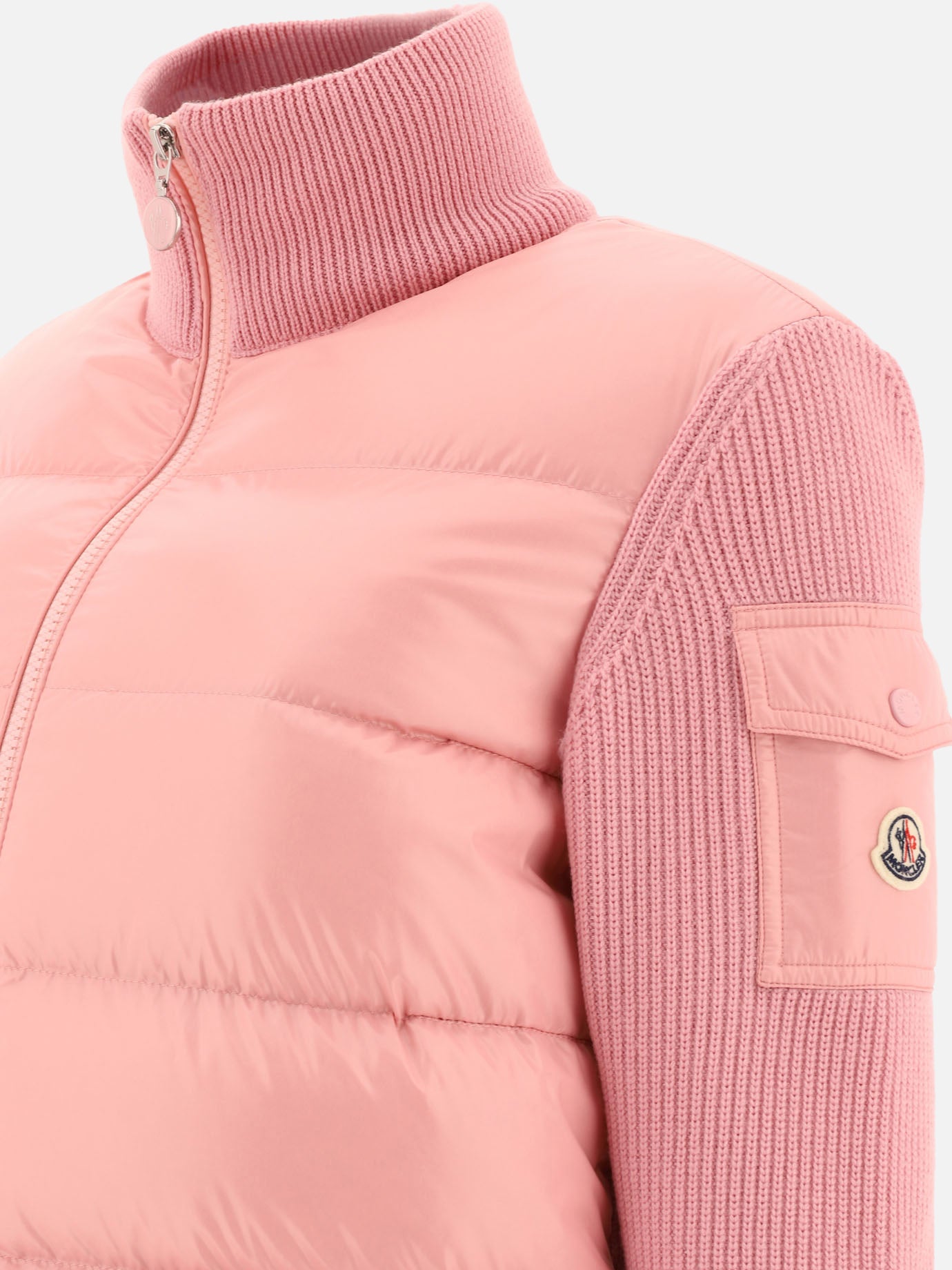 Piumini corti Solid colour  Rosa - Moncler Donna | PDP | VIETTI Online Store | Zoom-Modal_4
