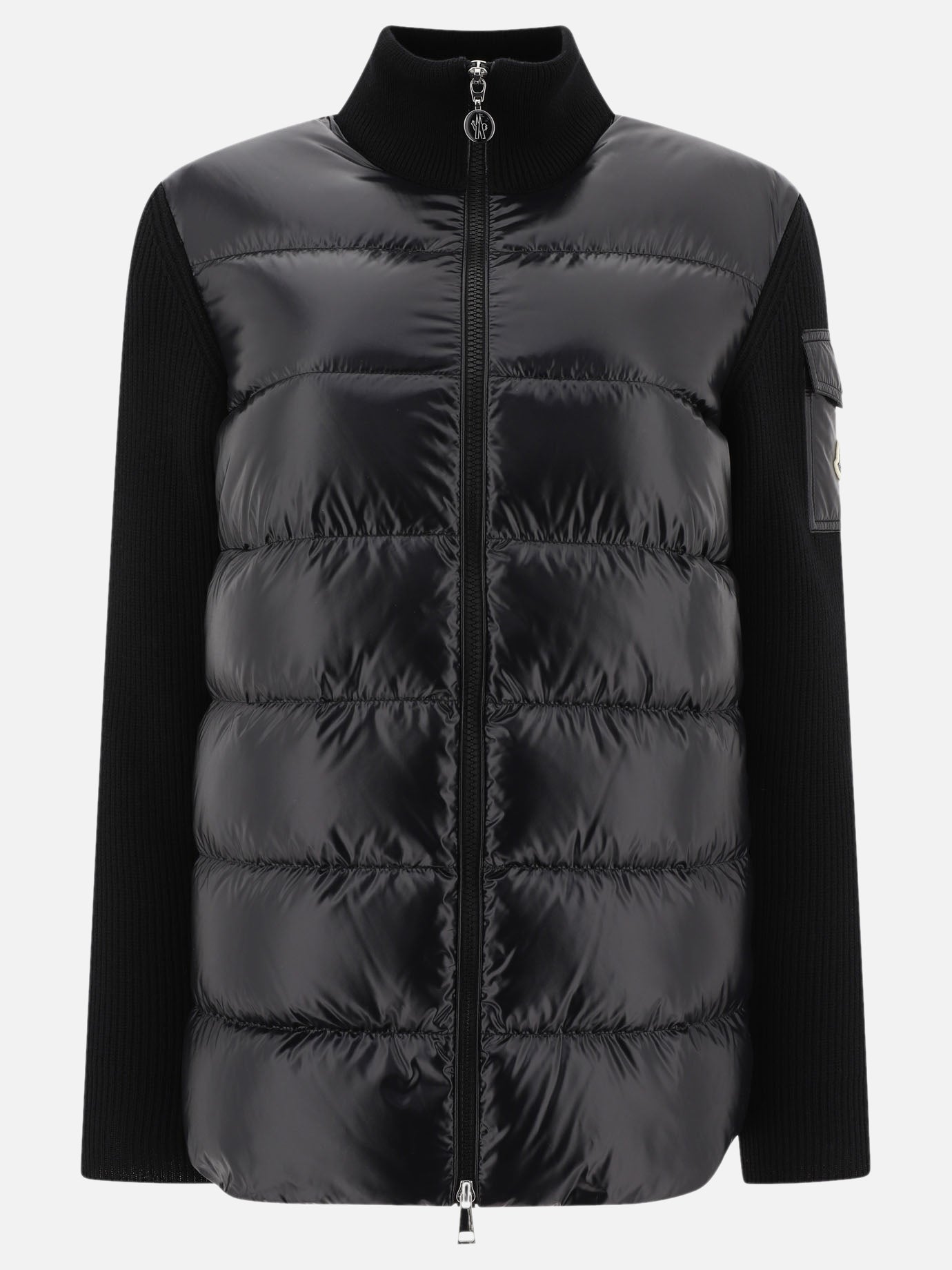 Piumini corti Solid colour  Nero - Moncler Donna | PDP | VIETTI Online Store | Zoom-Modal
