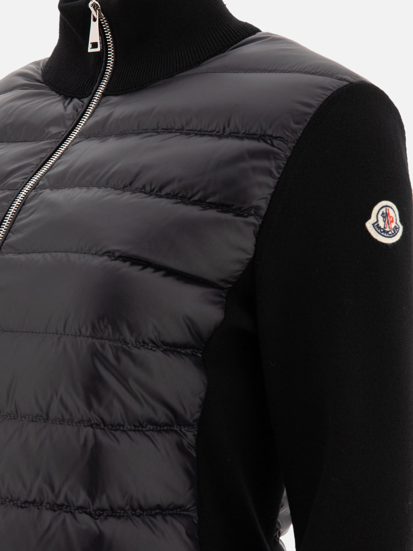 Piumini corti Solid colour  Nero - Moncler Donna | PDP | VIETTI Online Store | Zoom-Modal_4
