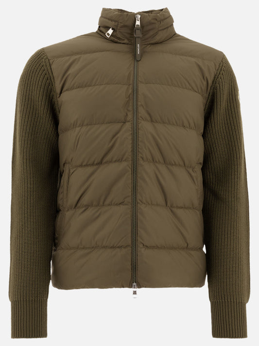Piumini corti Solid colour  Verde - Moncler Uomo | PLP | VIETTI Online Store 
