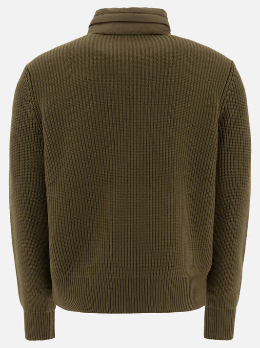 Piumini corti Solid colour  Verde - Moncler Uomo | PLP | VIETTI Online Store | 2
