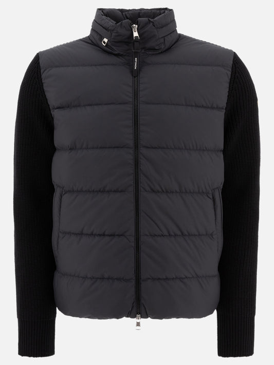 Piumini corti Solid colour  Nero - Moncler Uomo | PLP | VIETTI Online Store 
