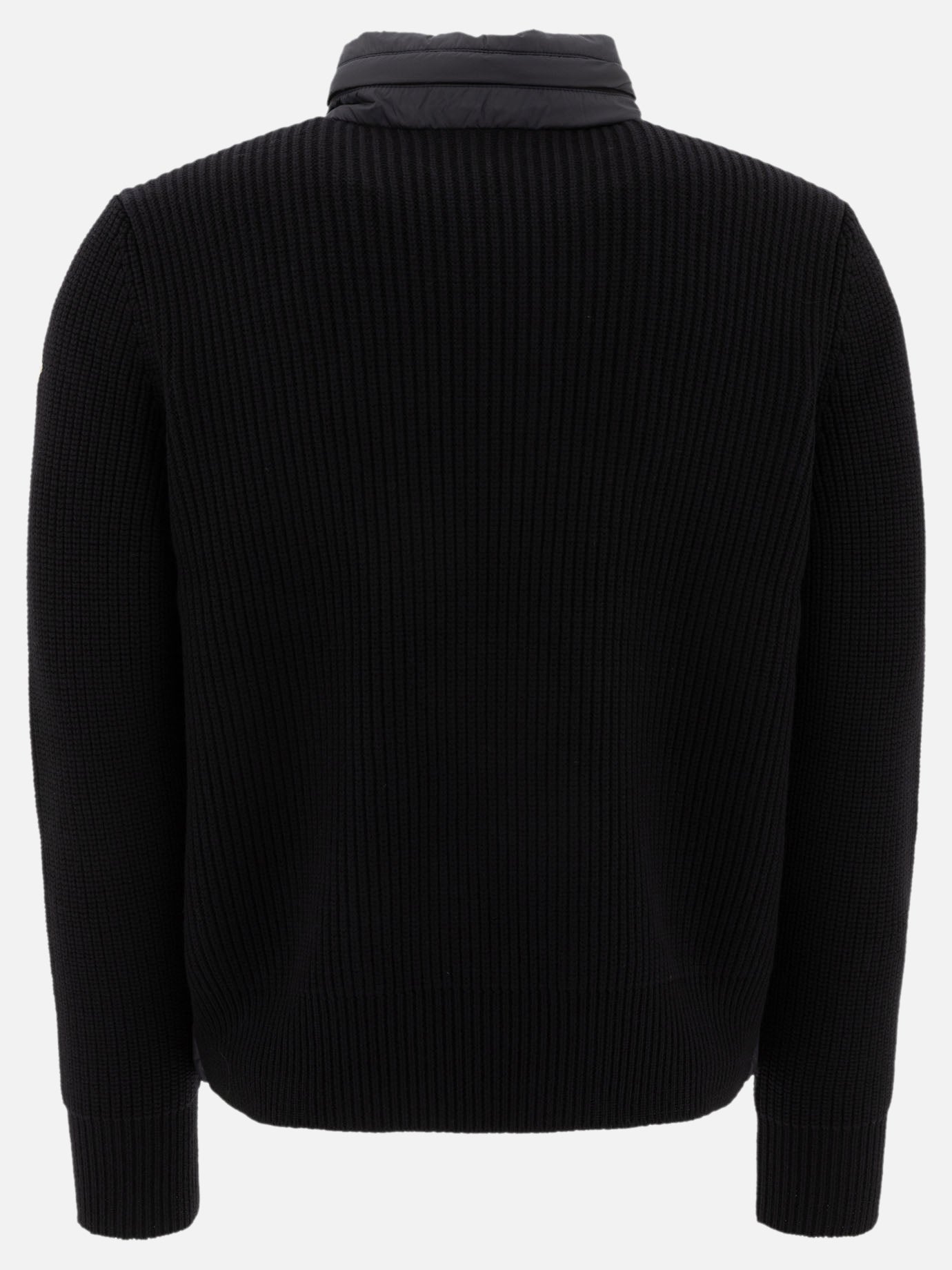 Piumini corti Solid colour  Nero - Moncler Uomo | PDP | VIETTI Online Store | Zoom-Modal_2
