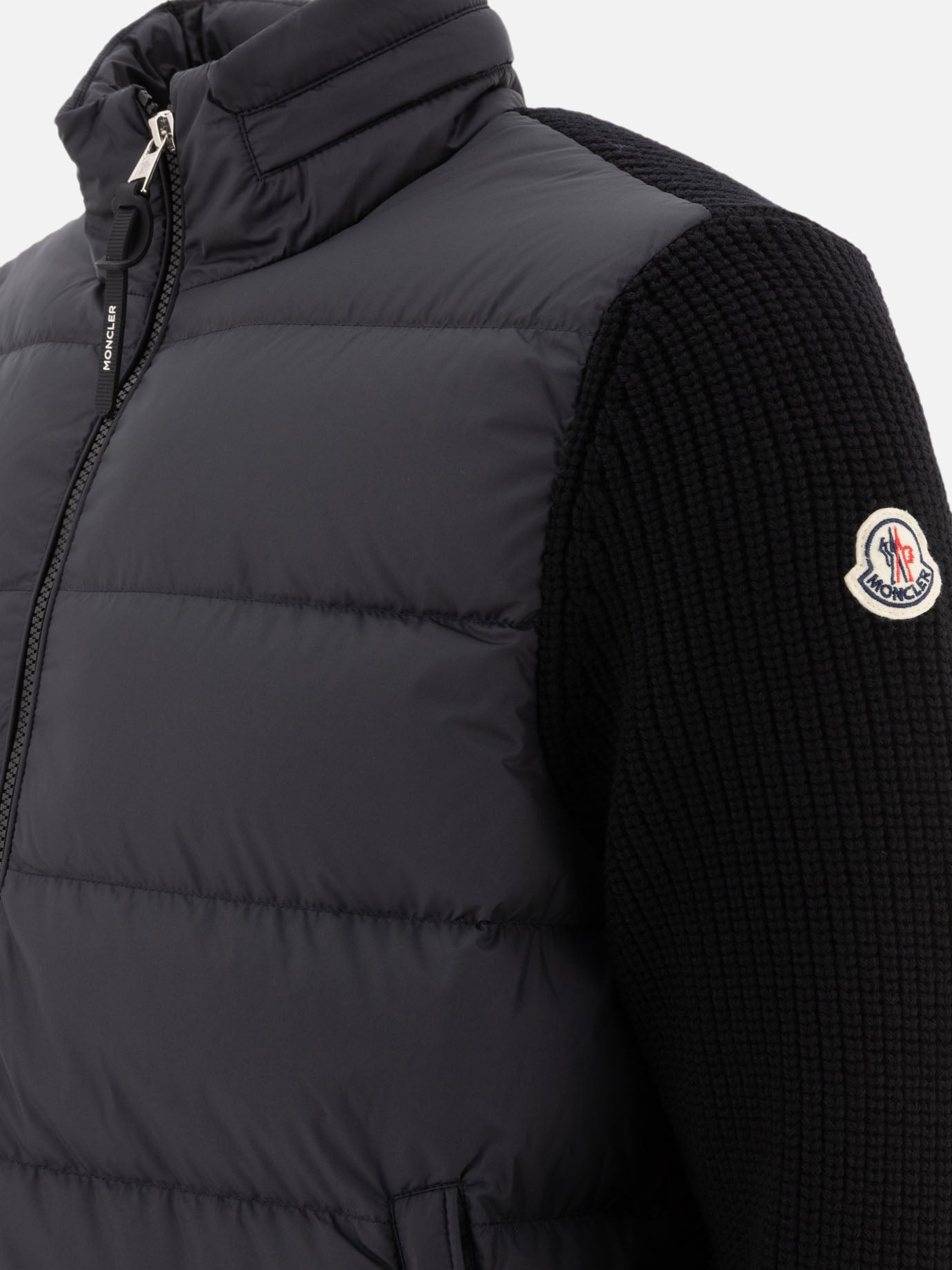 Piumini corti Solid colour  Nero - Moncler Uomo | PDP | VIETTI Online Store | Zoom-Modal_4
