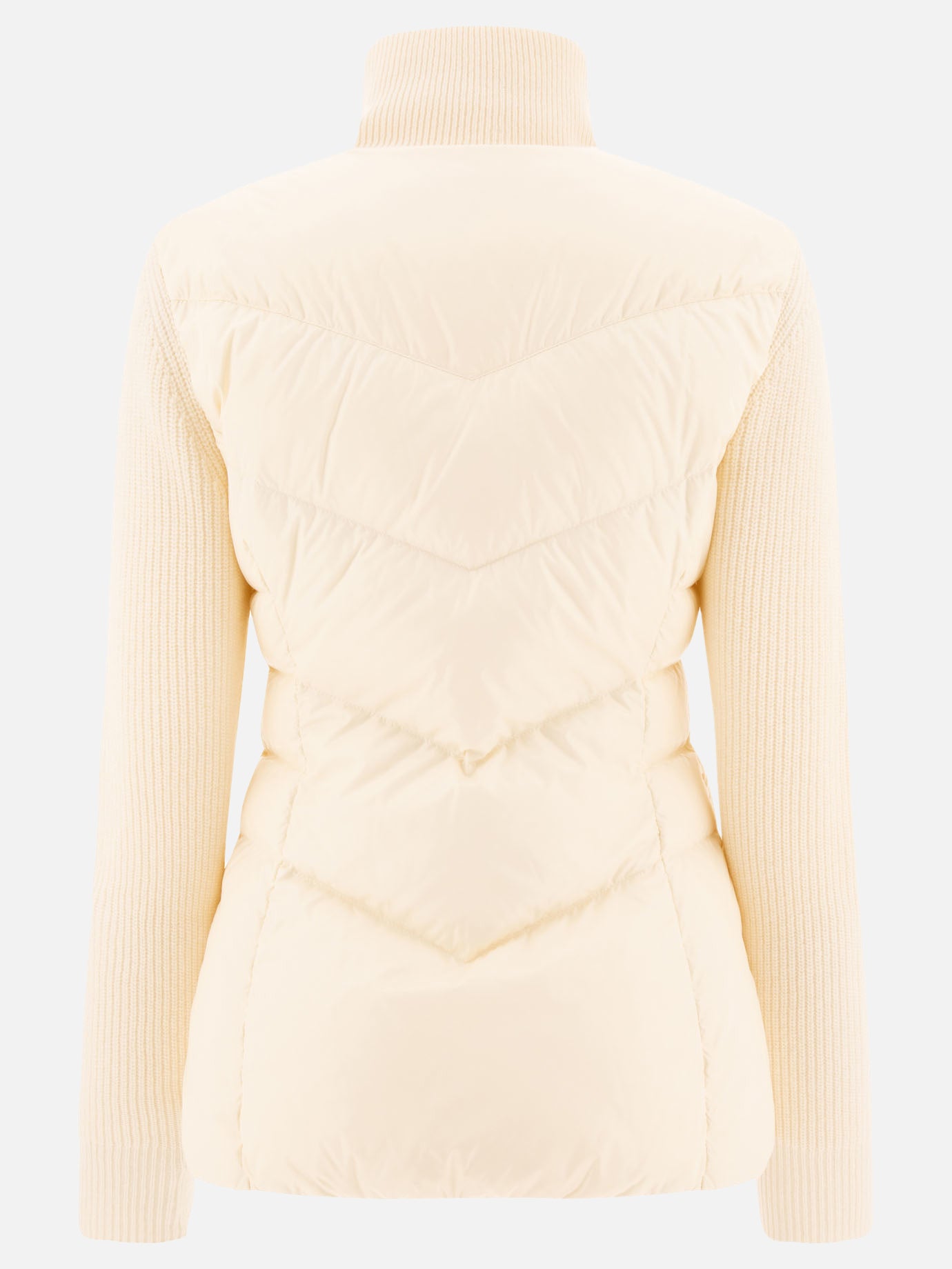 Piumini corti Solid colour  Beige - Moncler Donna | PDP | VIETTI Online Store | thumbnail_2