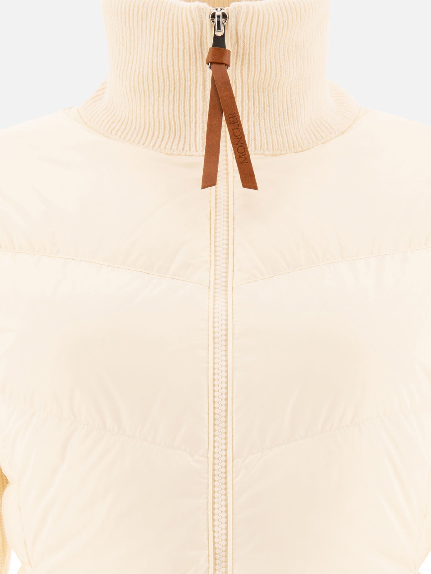Piumini corti Solid colour  Beige - Moncler Donna | PDP | VIETTI Online Store | Zoom-Modal_3
