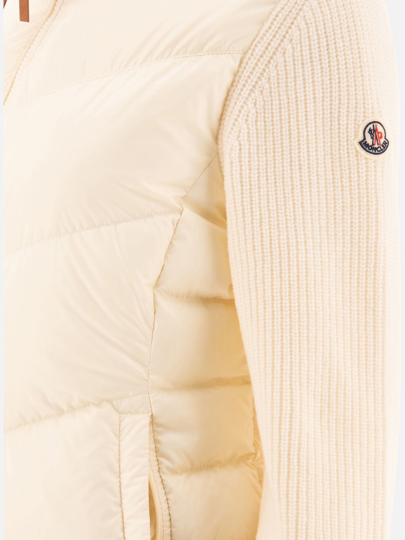 Piumini corti Solid colour  Beige - Moncler Donna | PDP | VIETTI Online Store | thumbnail_4