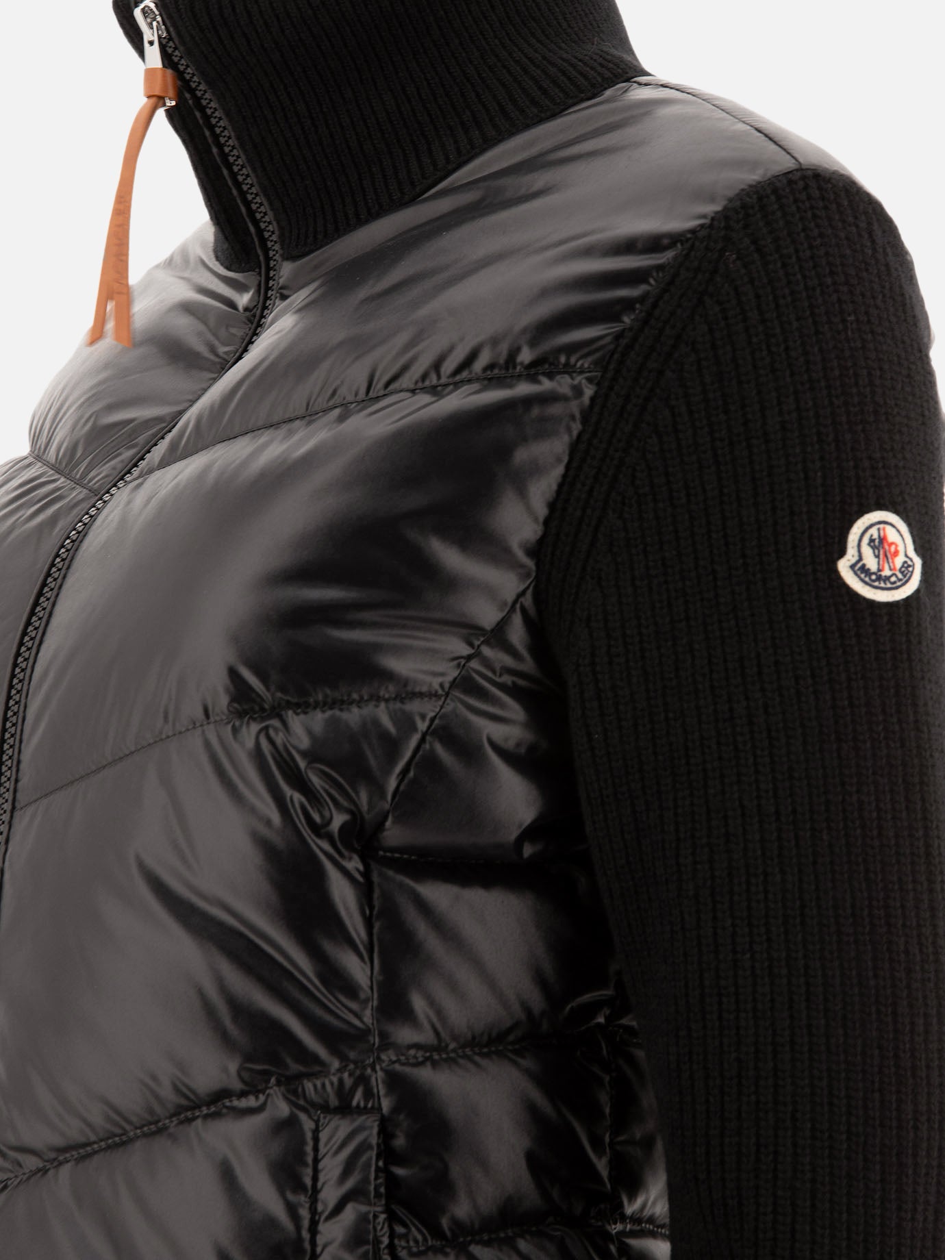 Piumini corti Solid colour  Nero - Moncler Donna | PDP | VIETTI Online Store | Zoom-Modal_4
