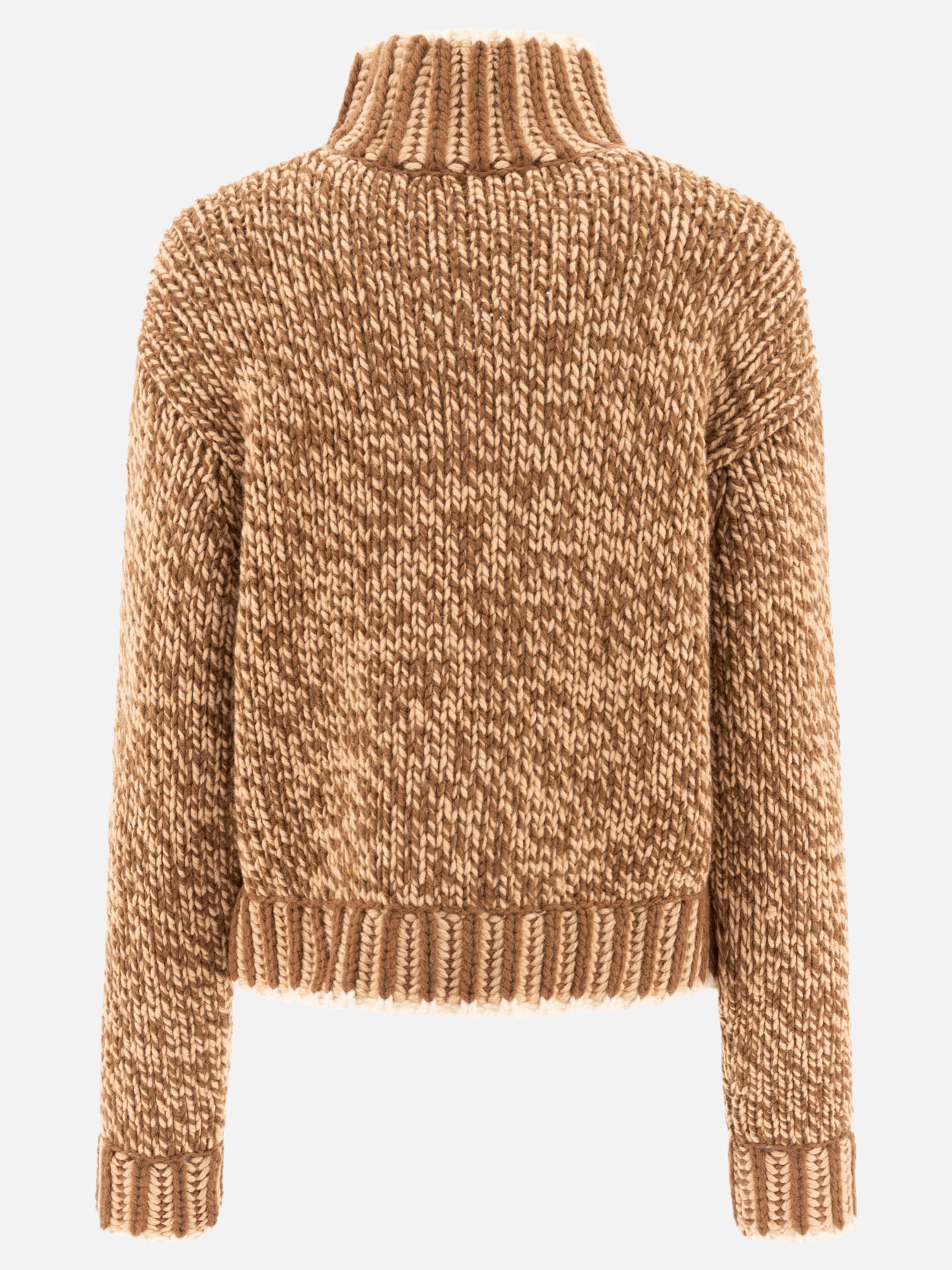 Wool blend turtleneck sweater