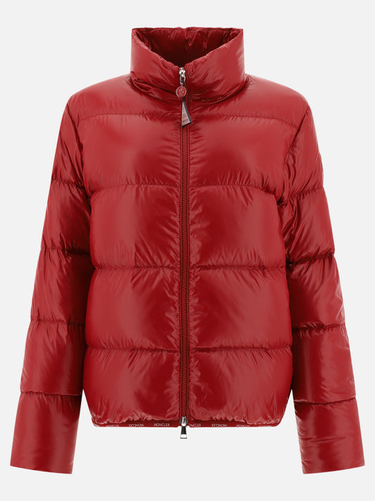 Piumini corti Solid colour  Rosso - Moncler Donna | PLP | VIETTI Online Store 
