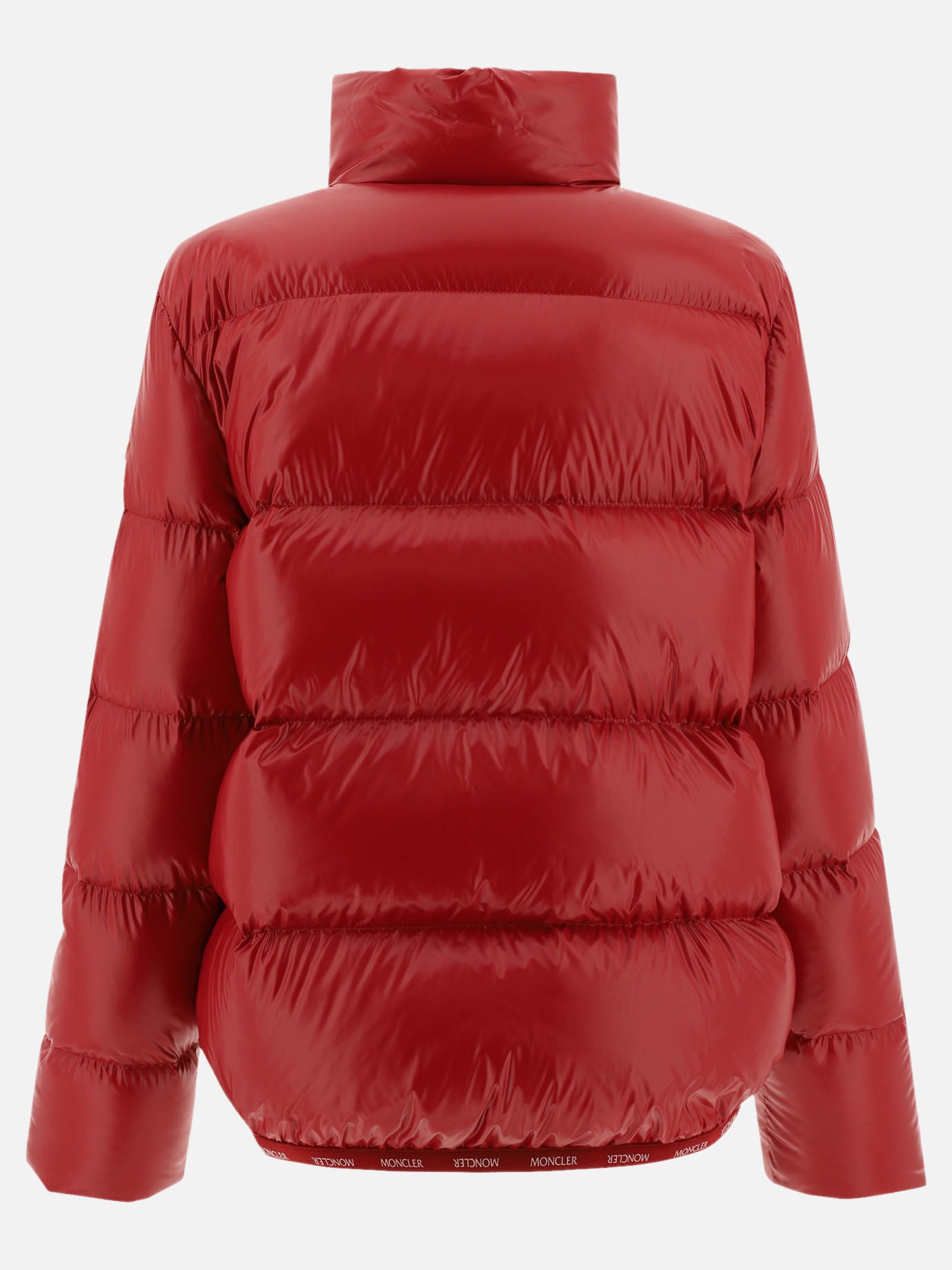 Piumini corti Solid colour  Rosso - Moncler Donna | PDP | VIETTI Online Store | thumbnail_2