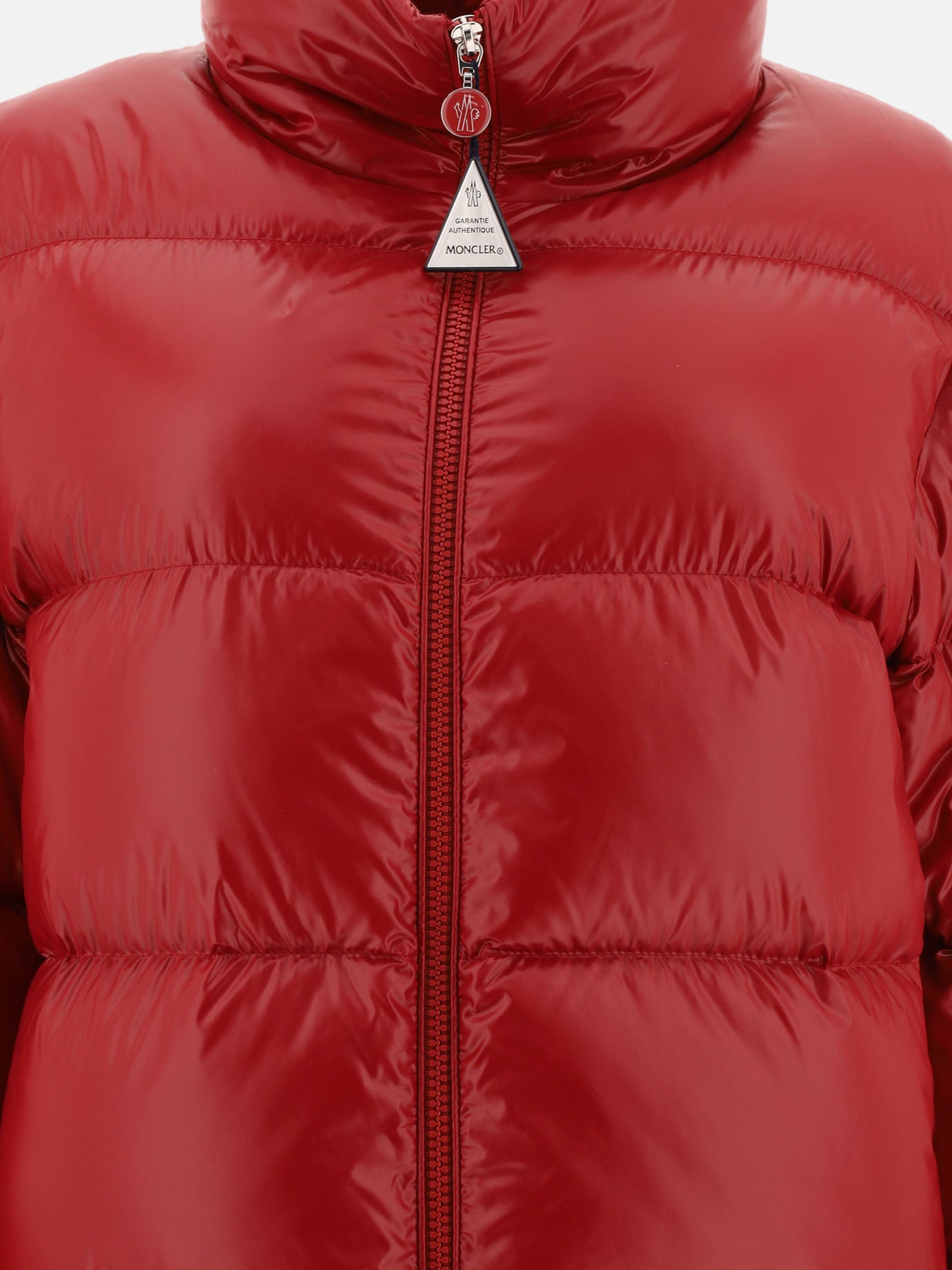 Piumini corti Solid colour  Rosso - Moncler Donna | PDP | VIETTI Online Store | thumbnail_3