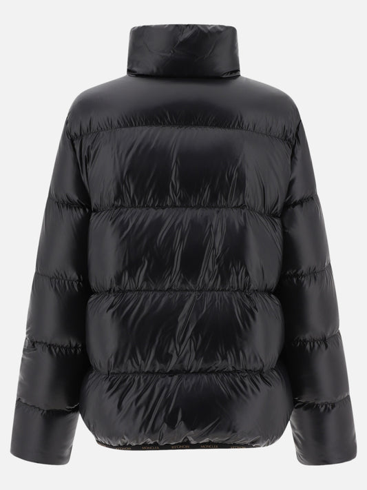 Down jackets Solid colour  Black - Moncler Women | PLP | VIETTI Online Store | 2
