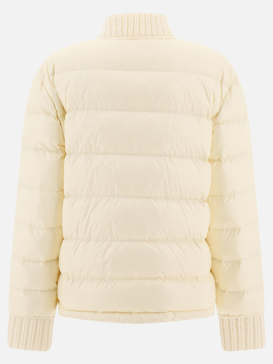 Piumini corti Solid colour  Bianco - Moncler Donna | PLP | VIETTI Online Store | 2
