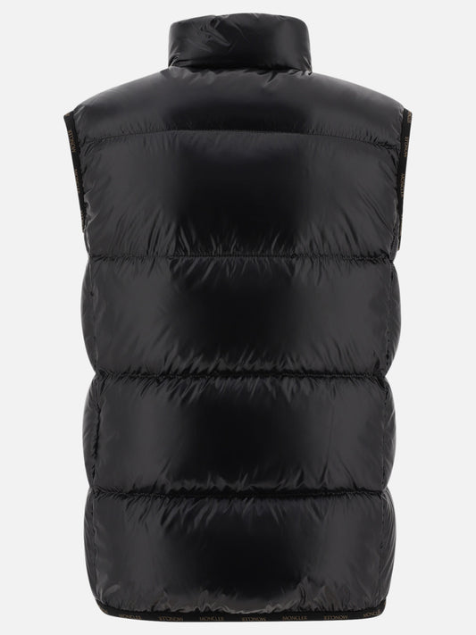 Giacche smanicate Solid colour  Nero - Moncler Donna | PLP | VIETTI Online Store | 2
