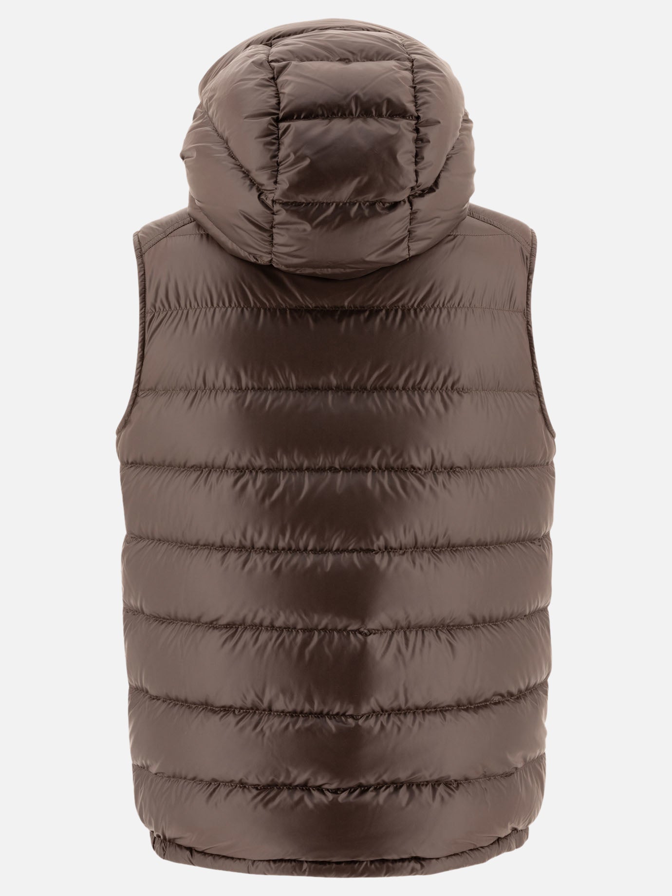Giacche smanicate Solid colour  Marrone - Moncler Uomo | PDP | VIETTI Online Store | Zoom-Modal_2
