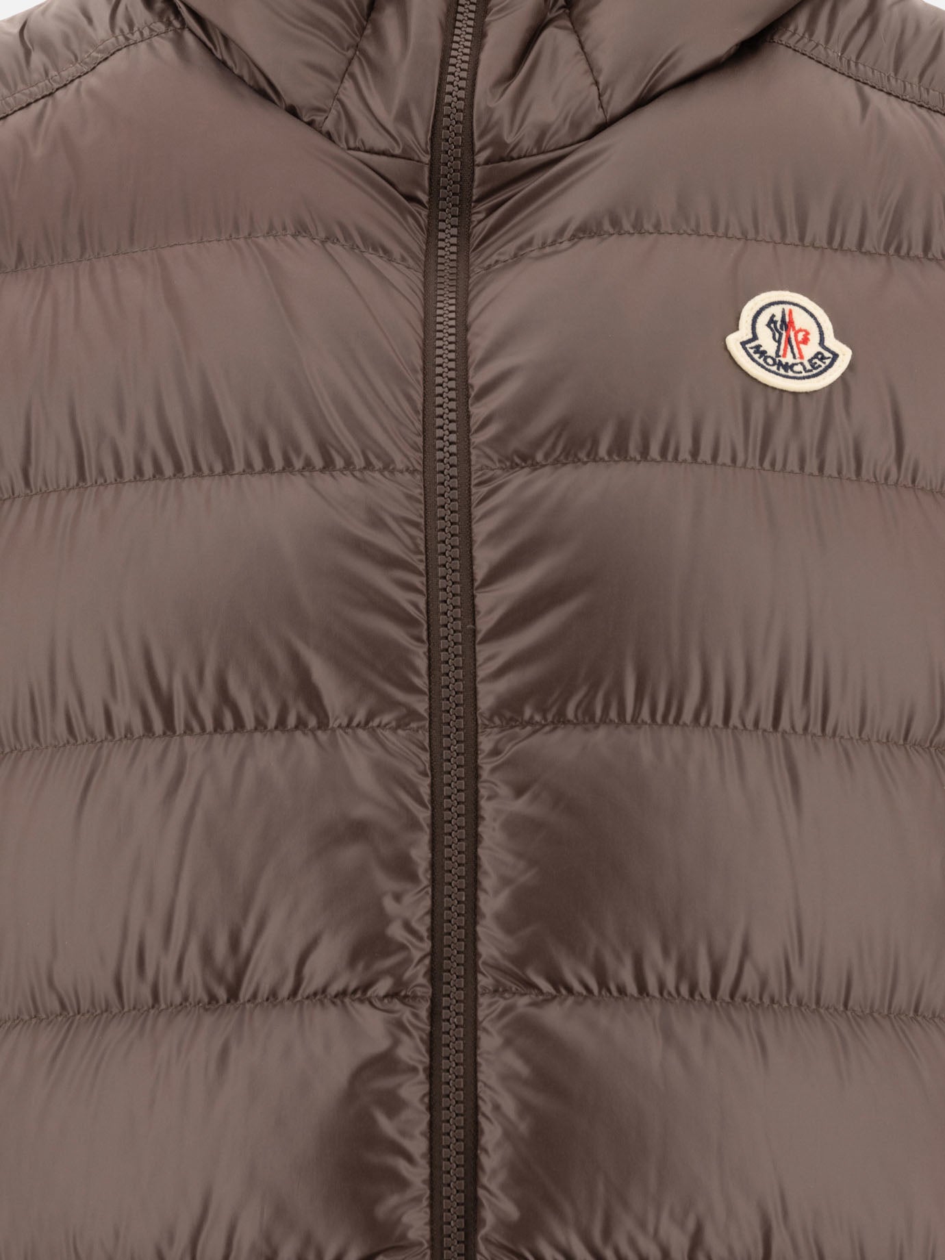 Giacche smanicate Solid colour  Marrone - Moncler Uomo | PDP | VIETTI Online Store | thumbnail_3