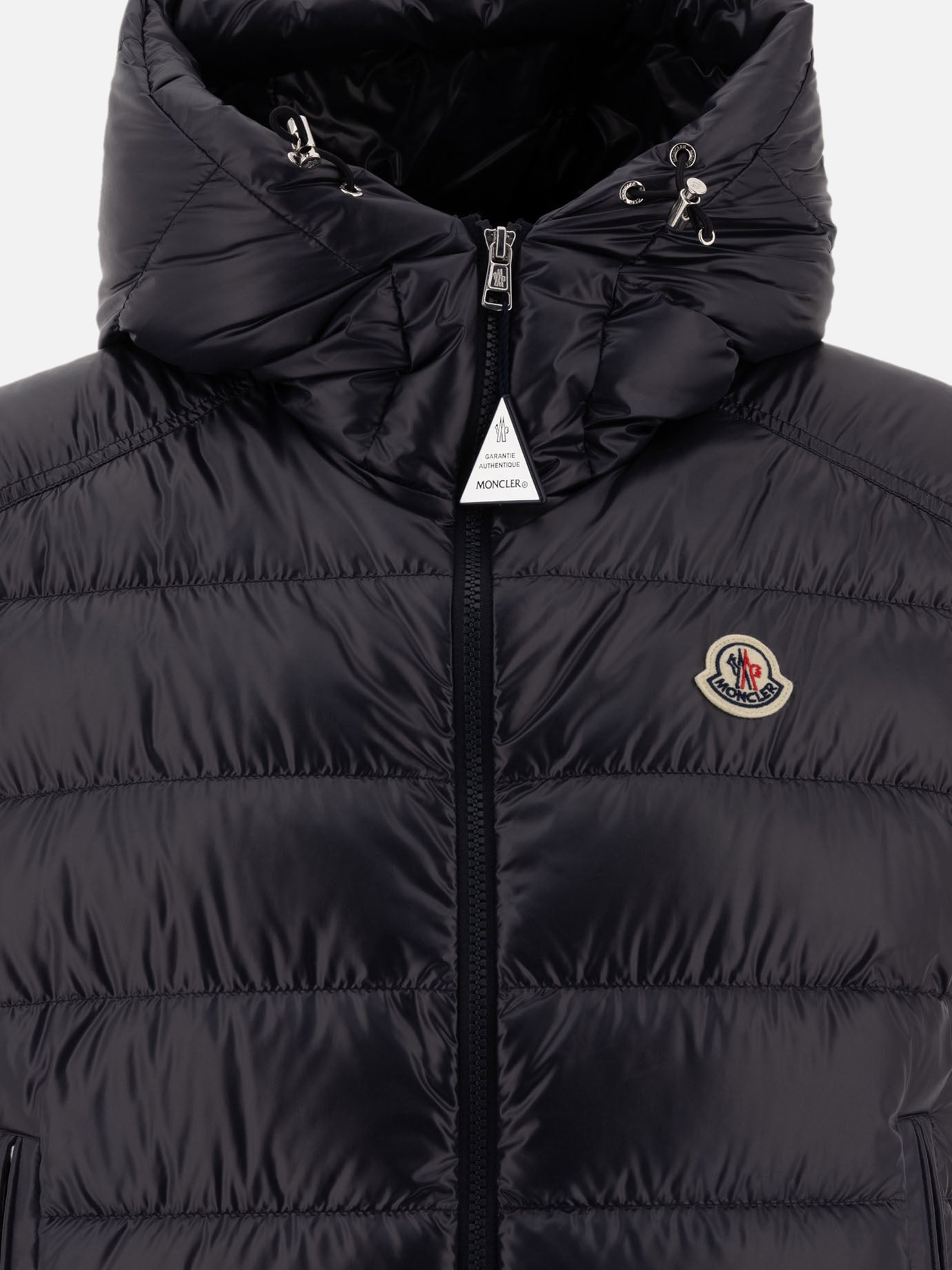 Giacche smanicate Solid colour  Blu - Moncler Uomo | PDP | VIETTI Online Store | thumbnail_3