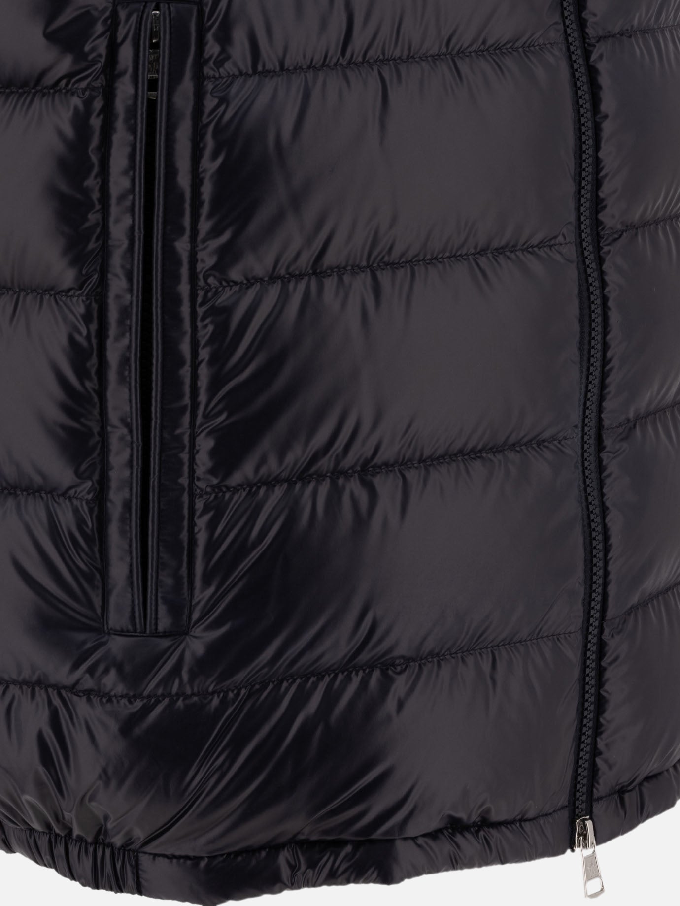 Giacche smanicate Solid colour  Blu - Moncler Uomo | PDP | VIETTI Online Store | thumbnail_4