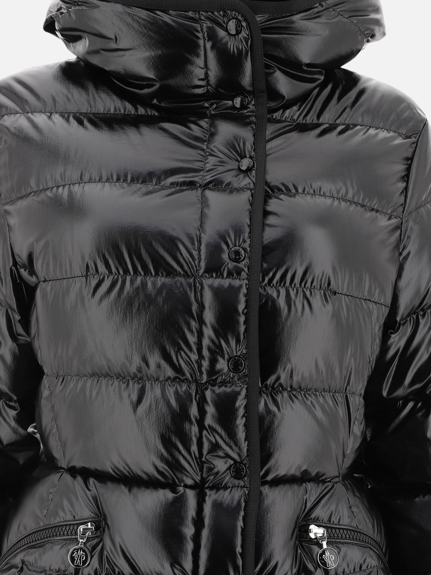Piumini corti Solid colour  Nero - Moncler Donna | PDP | VIETTI Online Store | Zoom-Modal_3

