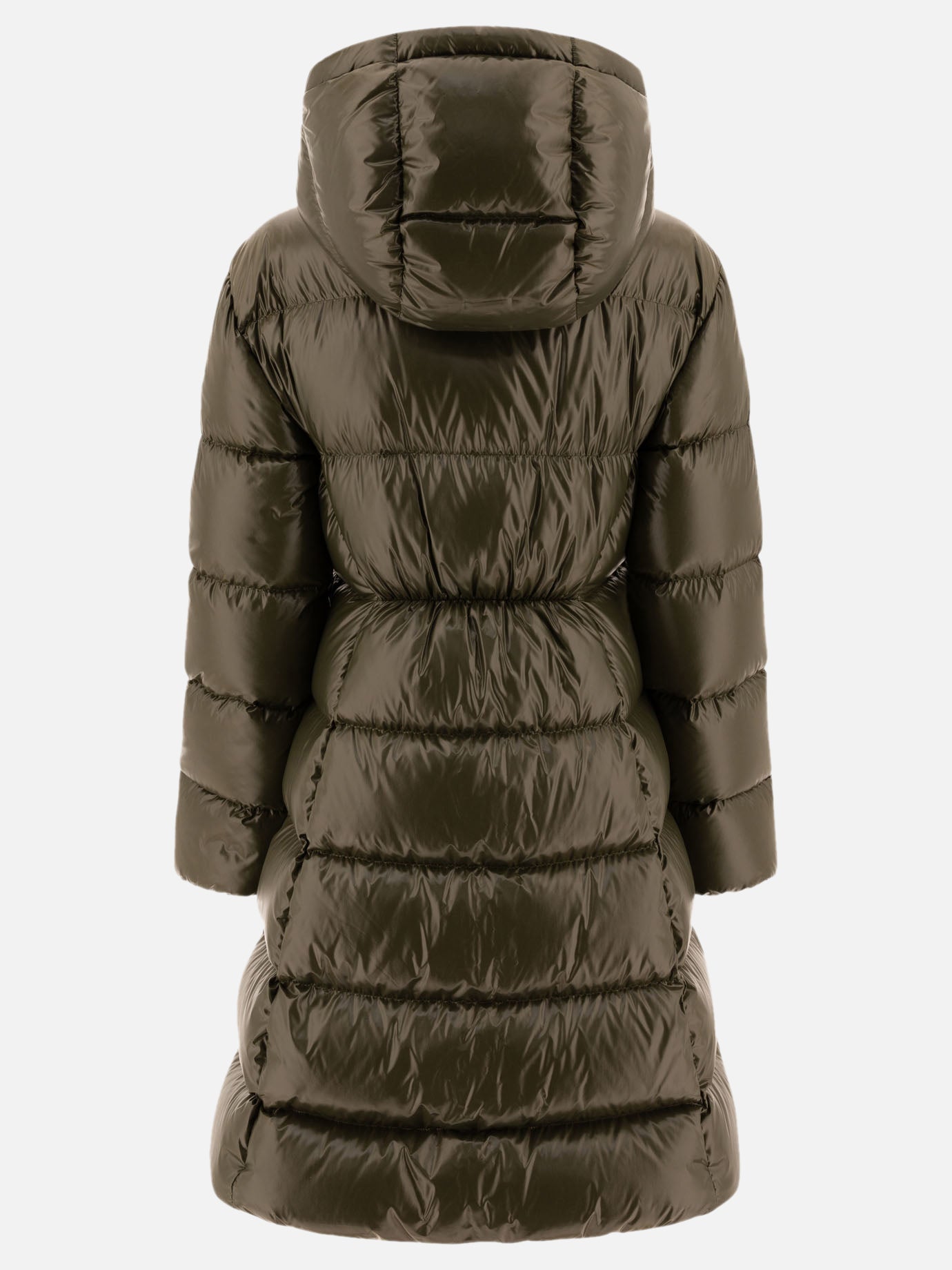 Piumini lunghi Solid colour  Verde - Moncler Donna | PDP | VIETTI Online Store | thumbnail_2