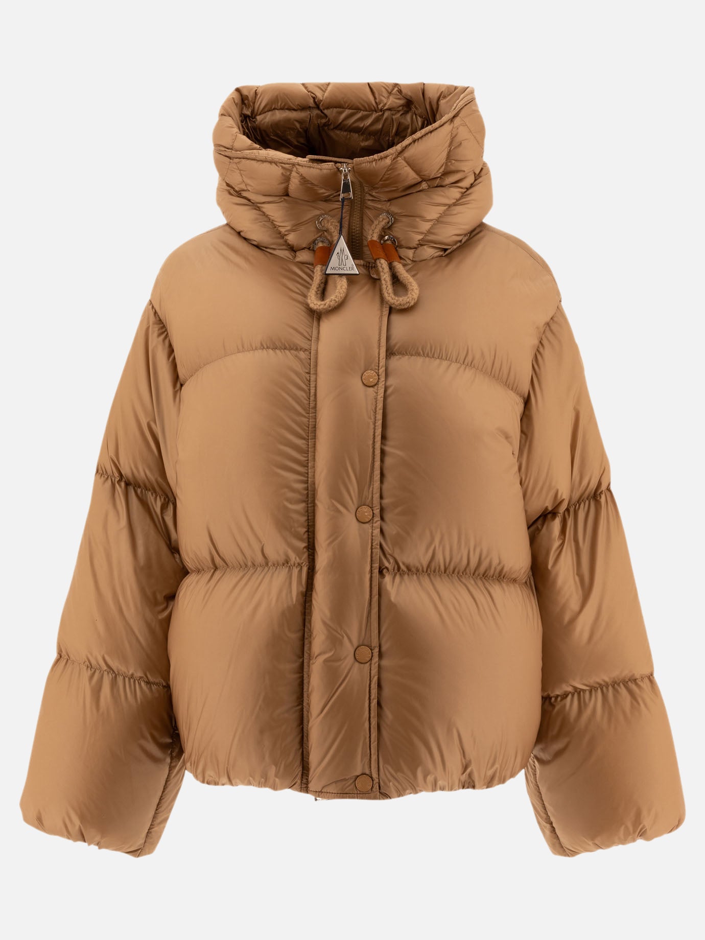 Piumini corti Solid colour  Beige - Moncler Donna | PDP | VIETTI Online Store | thumbnail