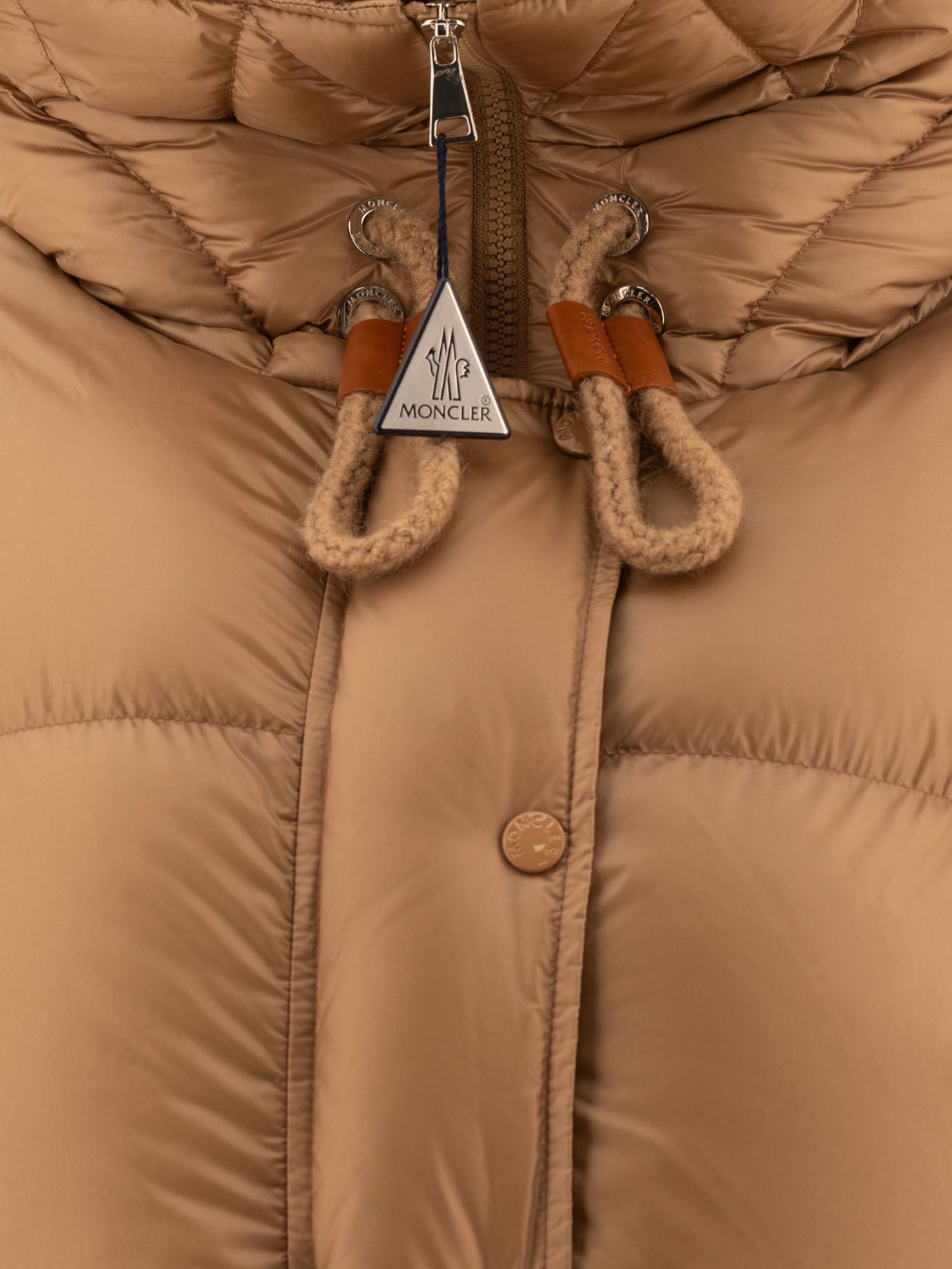 Piumini corti Solid colour  Beige - Moncler Donna | PDP | VIETTI Online Store | Zoom-Modal_3
