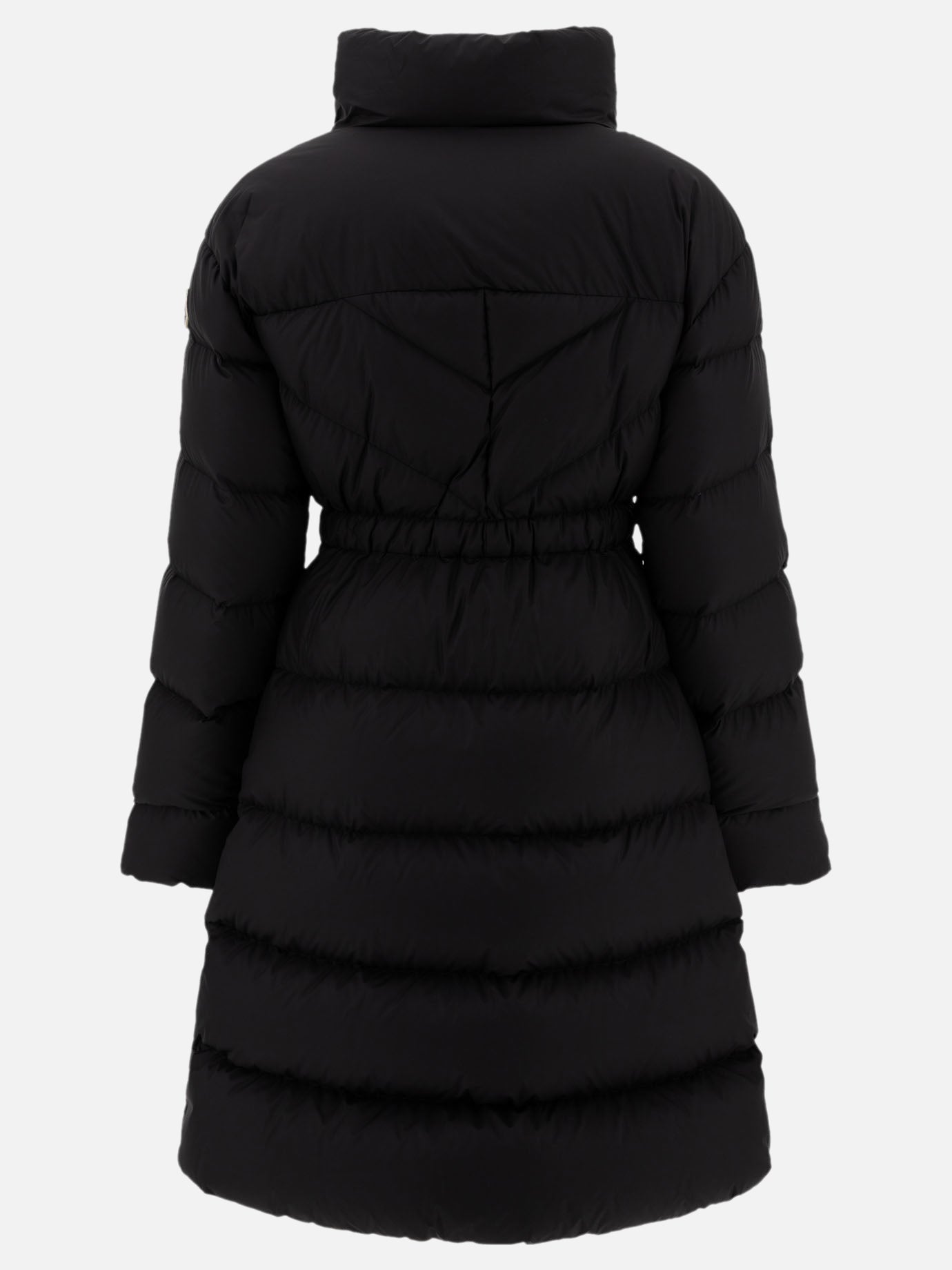 Piumini lunghi Solid colour  Nero - Moncler Donna | PDP | VIETTI Online Store | thumbnail_2