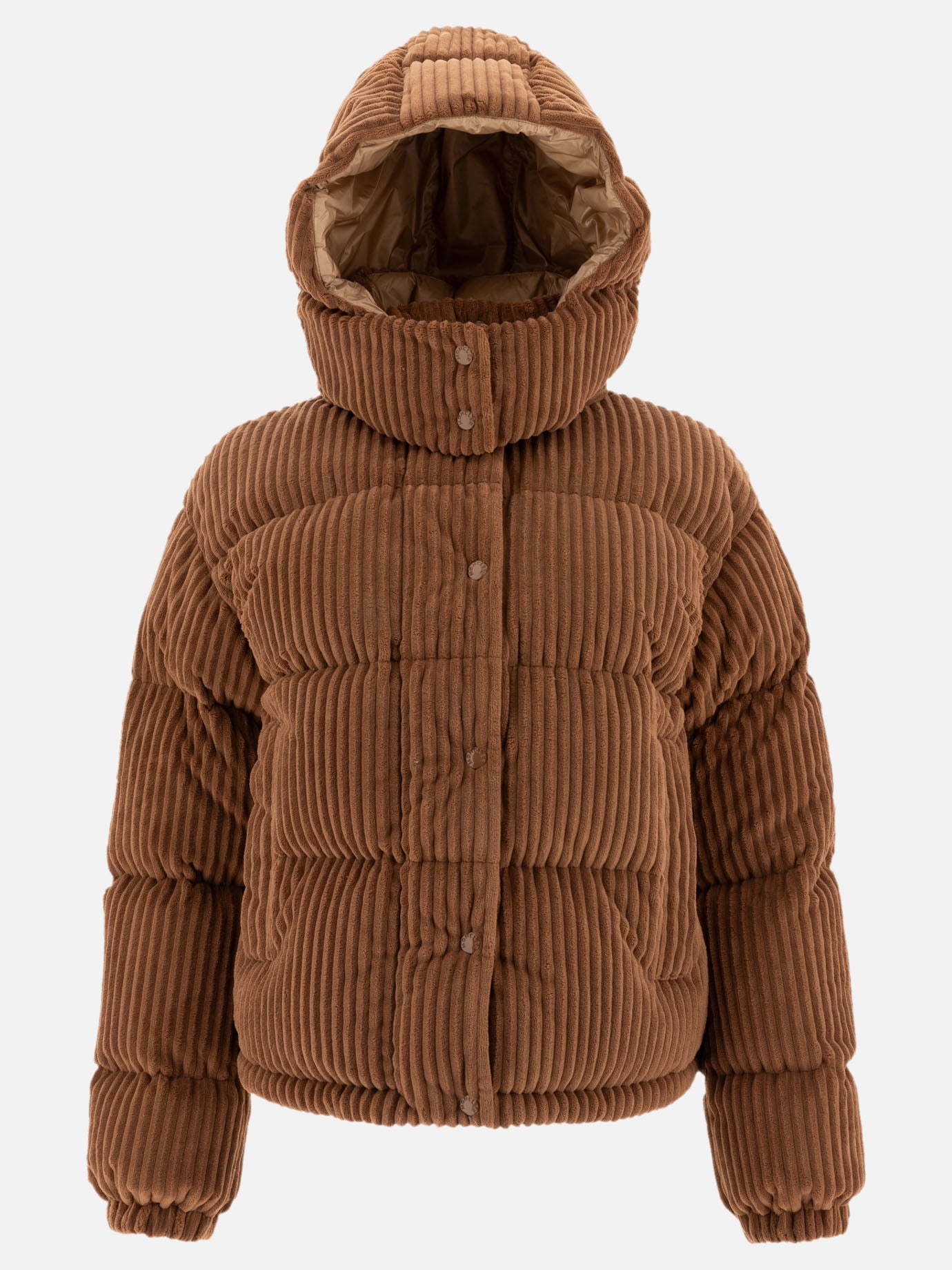 Vietti Moncler Piumino in velluto "Daos"