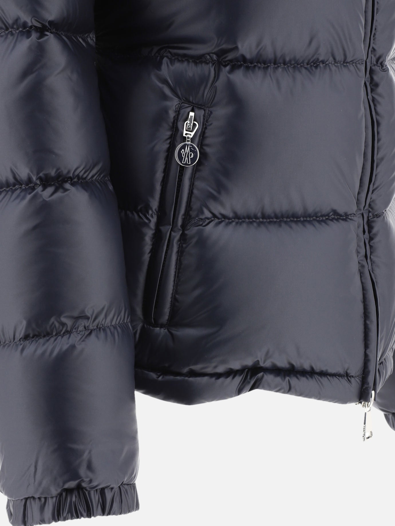 Piumini corti Solid colour  Blu - Moncler Donna | PDP | VIETTI Online Store | thumbnail_4