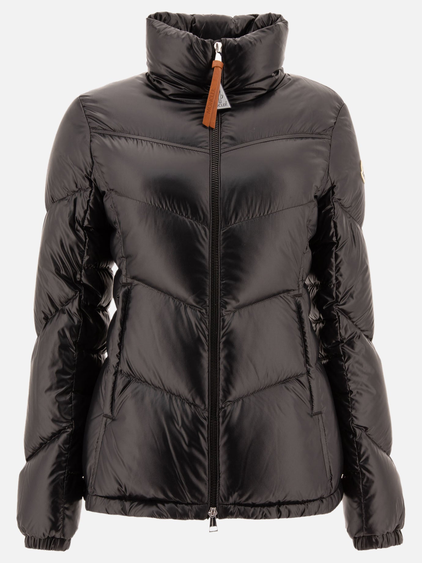 Piumini corti Solid colour  Nero - Moncler Donna | PDP | VIETTI Online Store | Zoom-Modal
