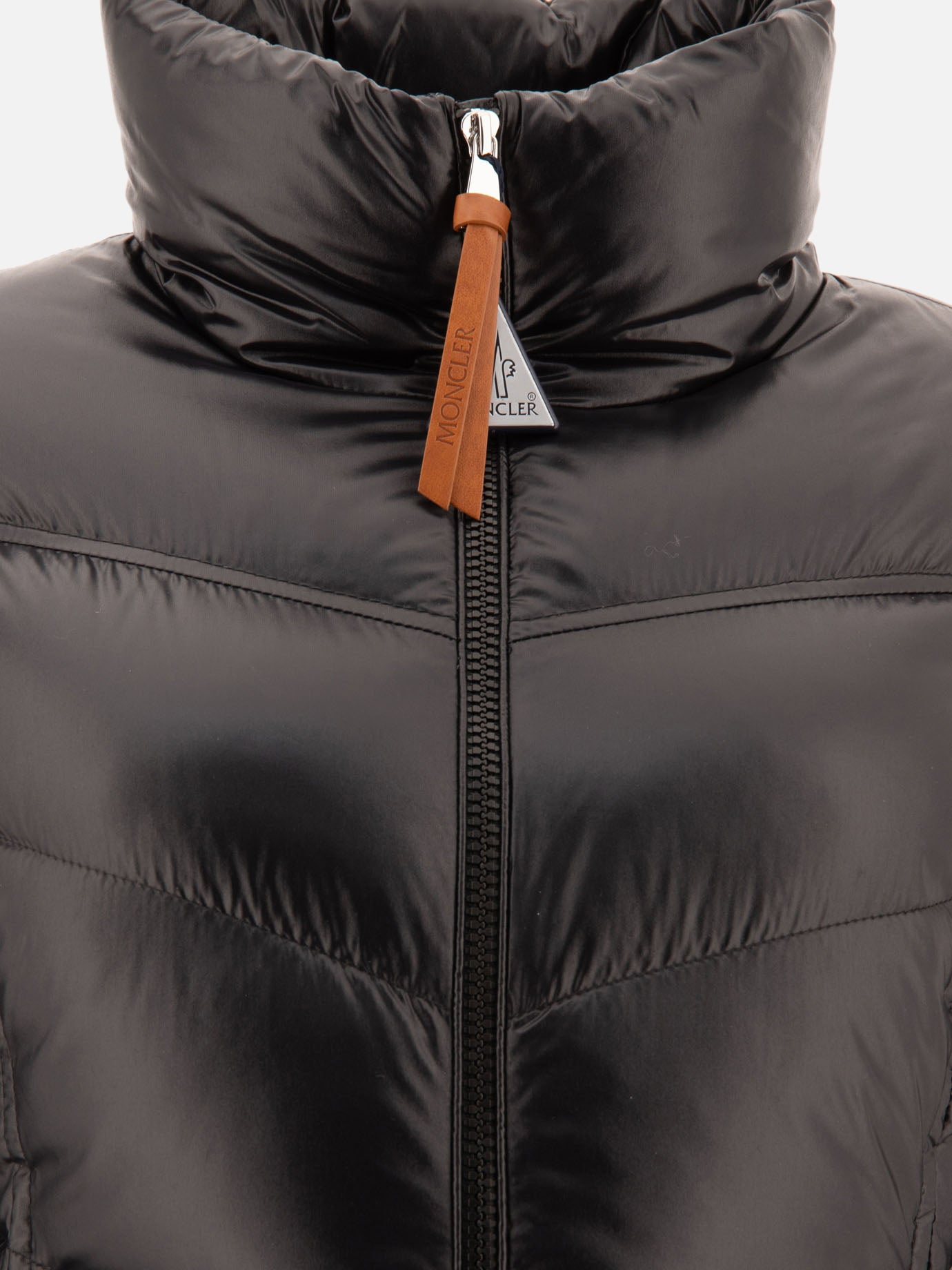 Piumini corti Solid colour  Nero - Moncler Donna | PDP | VIETTI Online Store | thumbnail_3