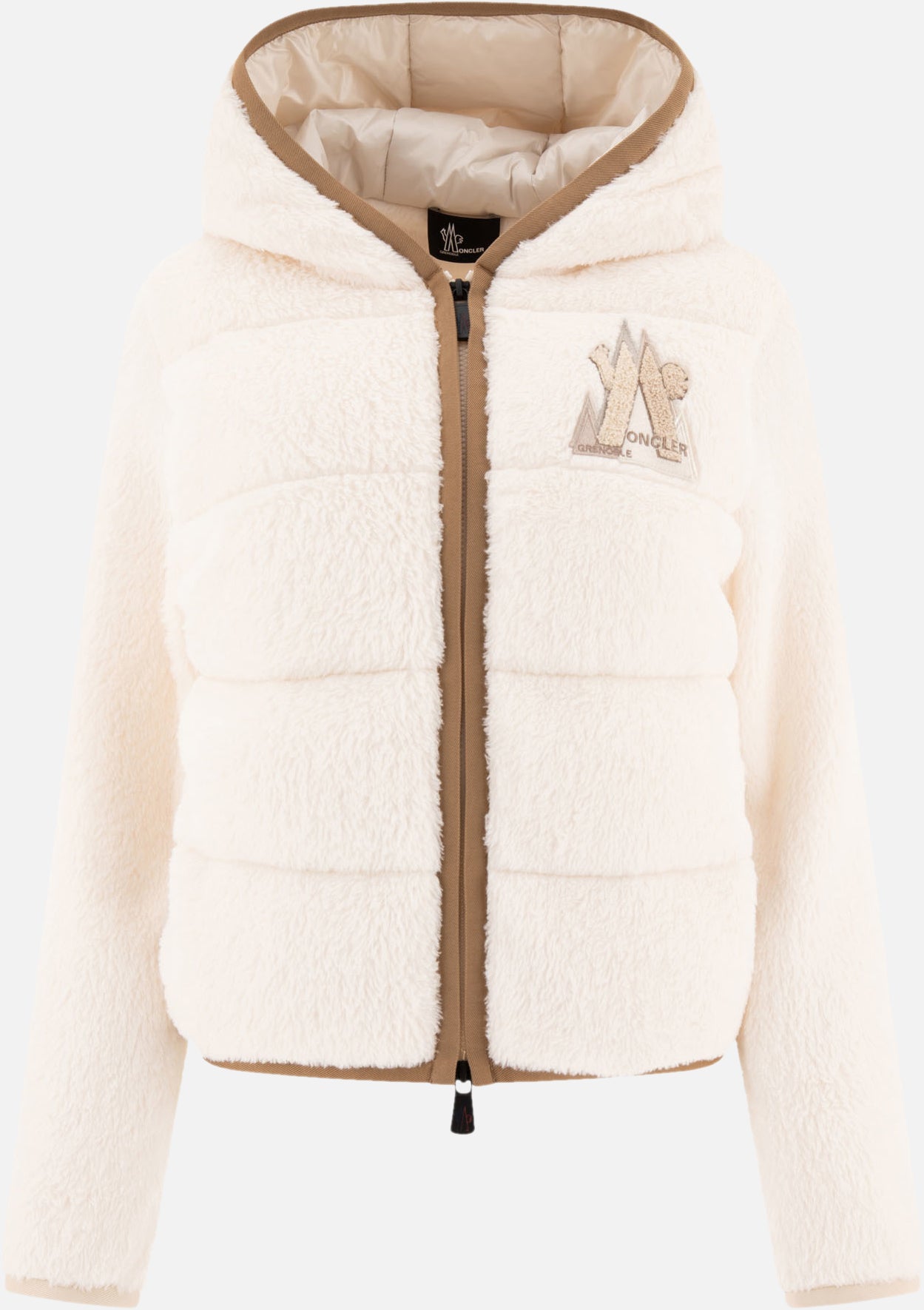 Giacche tecniche Solid colour  Beige - Moncler Grenoble Donna | PDP | VIETTI Online Store | thumbnail