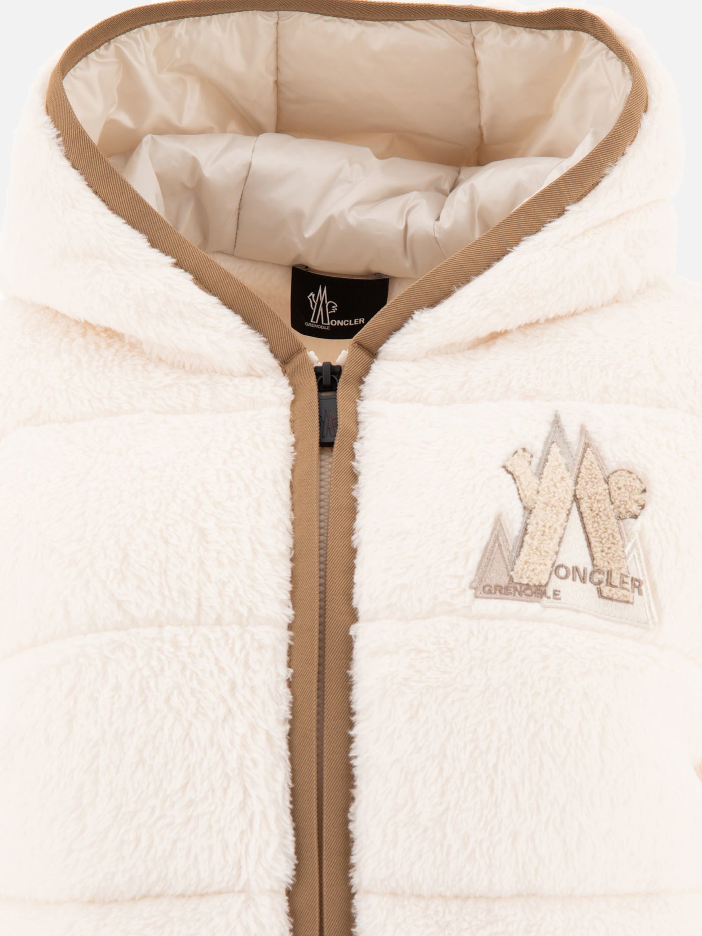 Giacche tecniche Solid colour  Beige - Moncler Grenoble Donna | PDP | VIETTI Online Store | thumbnail_3