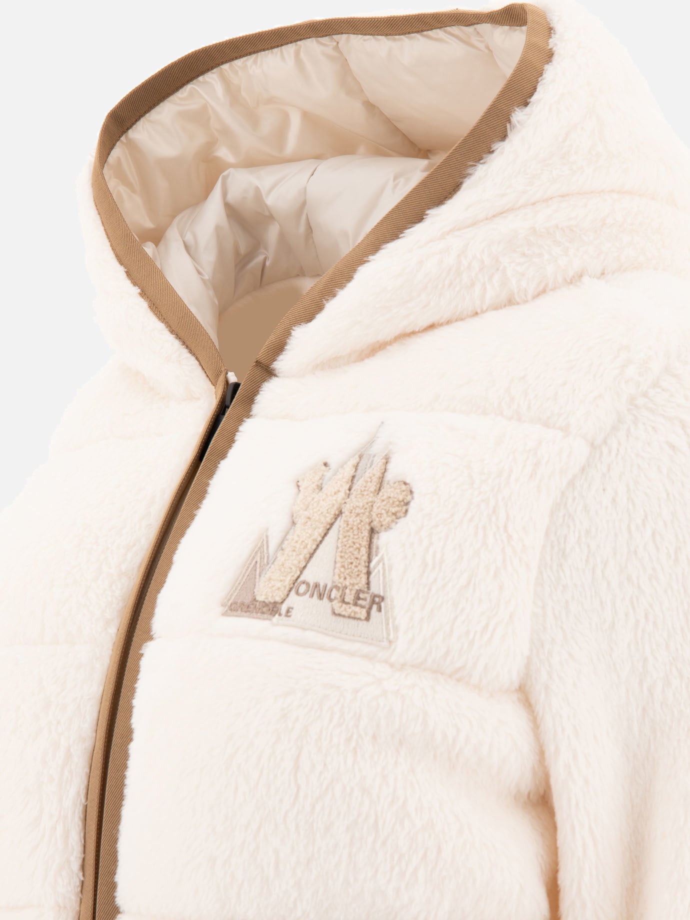 Giacche tecniche Solid colour  Beige - Moncler Grenoble Donna | PDP | VIETTI Online Store | thumbnail_4