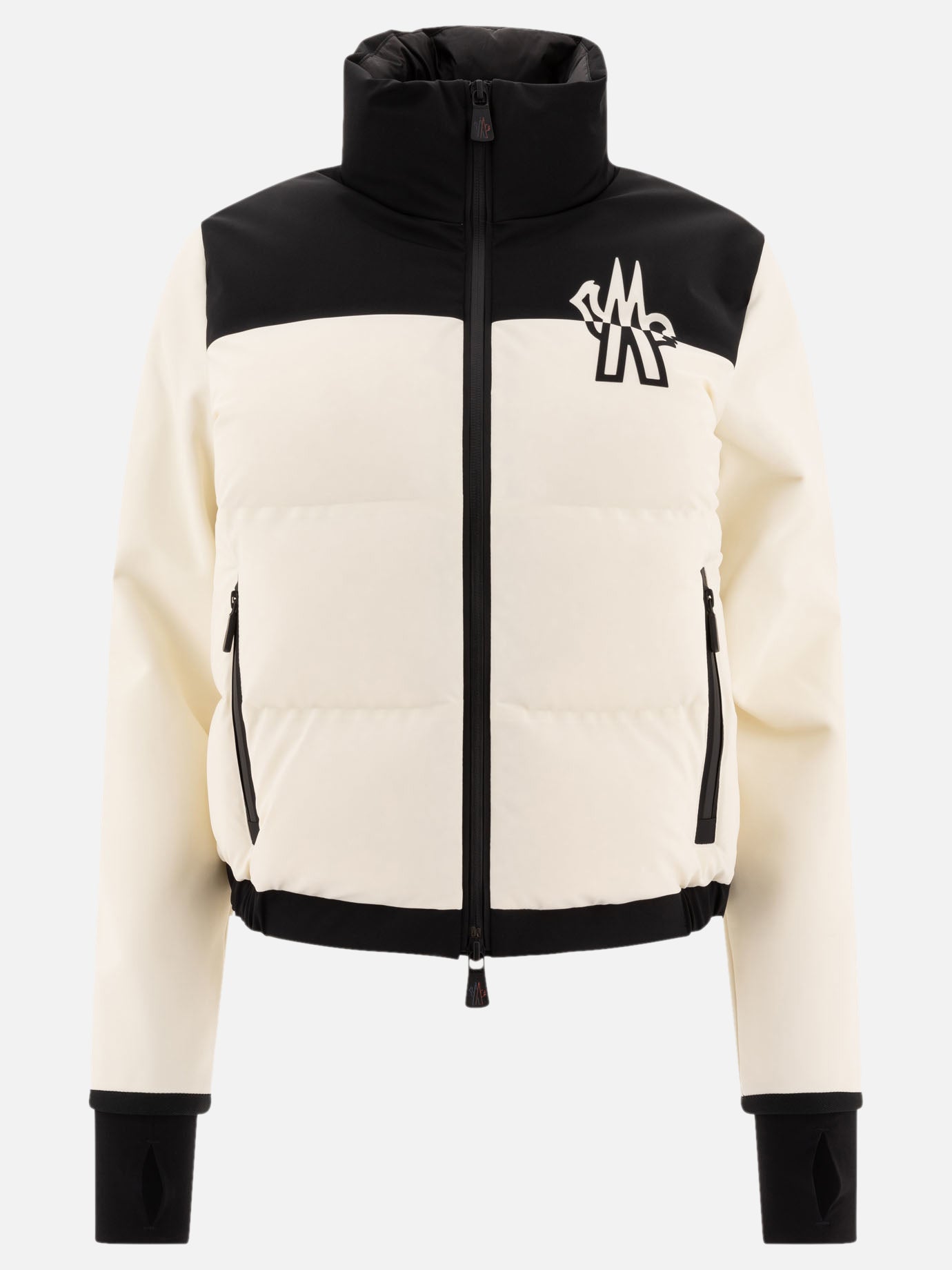 Piumini corti Solid colour  Bianco - Moncler Grenoble Donna | PDP | VIETTI Online Store | thumbnail