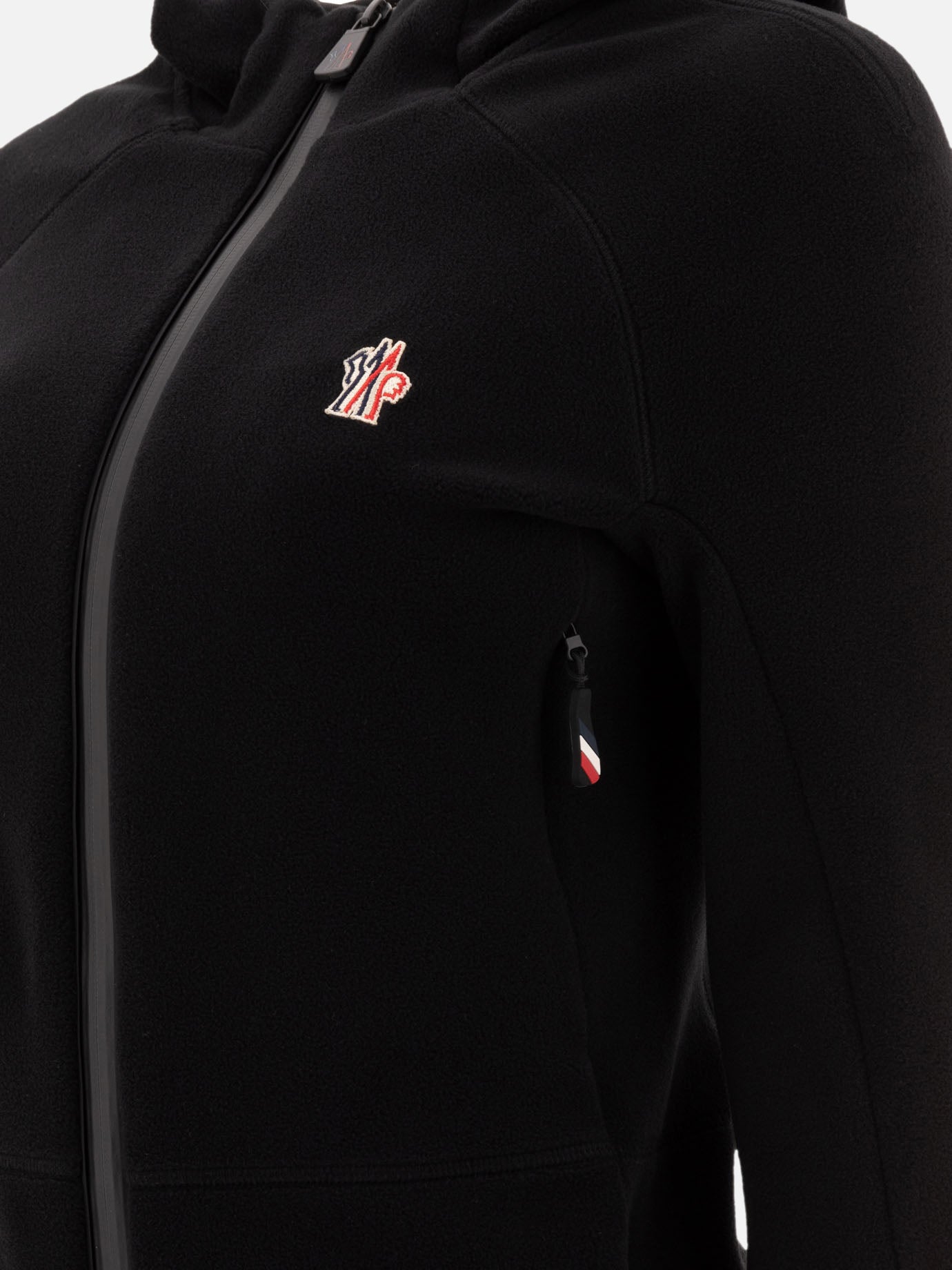 Giacche in pile Solid colour  Nero - Moncler Grenoble Donna | PDP | VIETTI Online Store | Zoom-Modal_4
