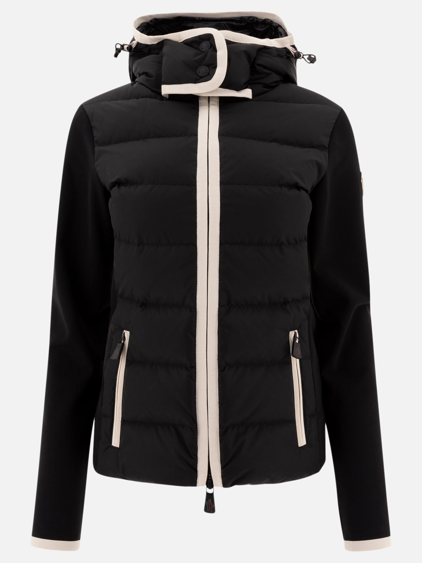 Piumini corti Solid colour  Nero - Moncler Grenoble Donna | PDP | VIETTI Online Store | thumbnail