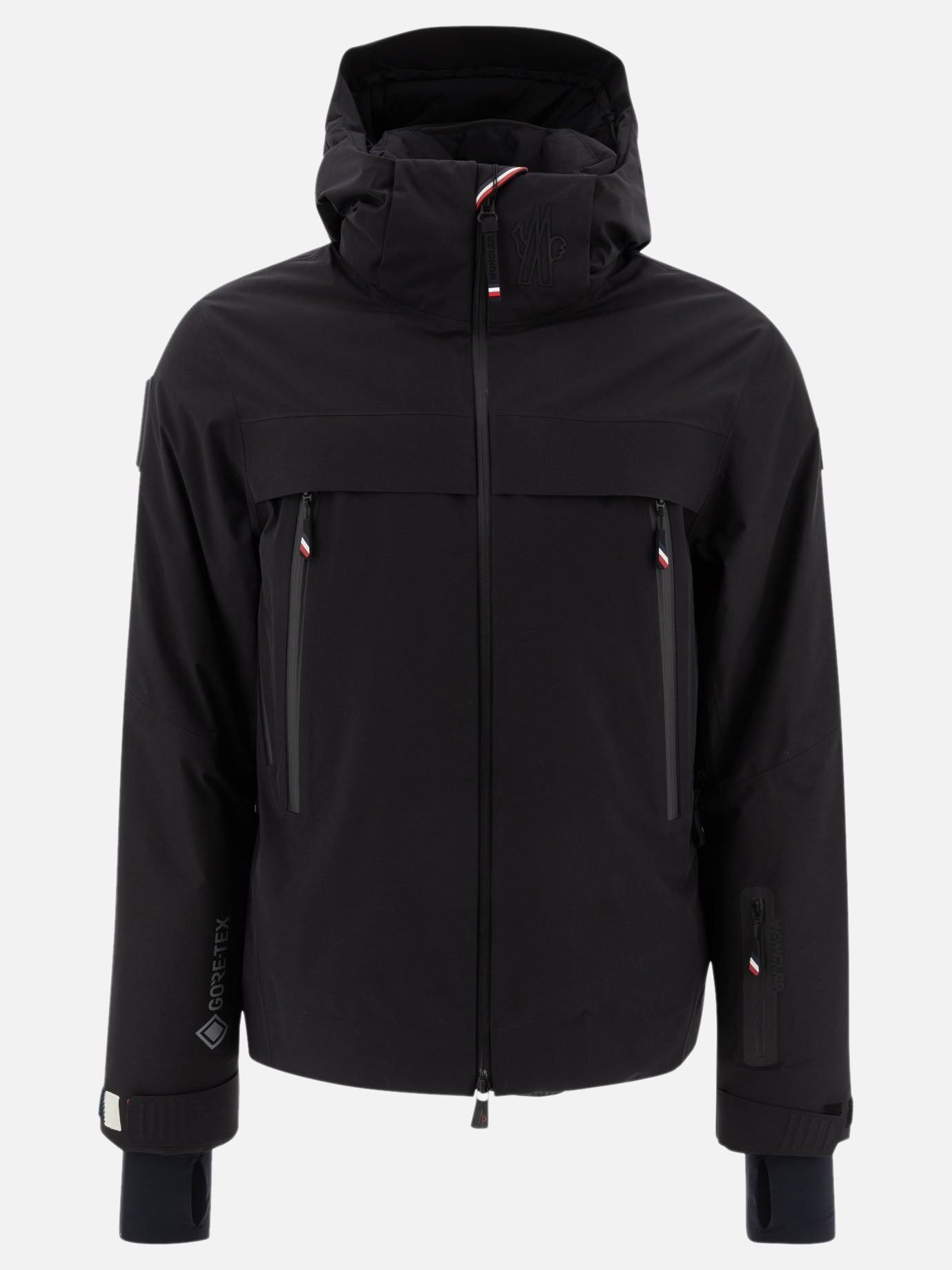 Giacche tecniche Solid colour  Nero - Moncler Grenoble Uomo | PDP | VIETTI Online Store | Zoom-Modal
