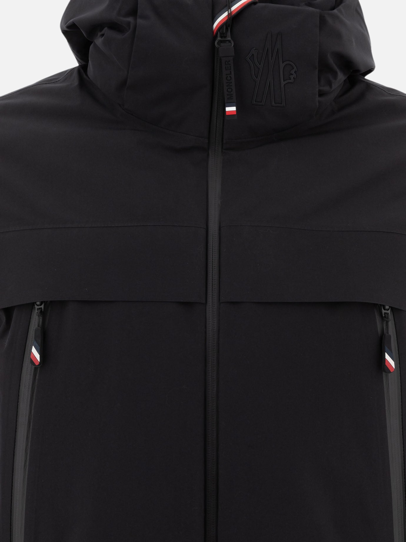 Giacche tecniche Solid colour  Nero - Moncler Grenoble Uomo | PDP | VIETTI Online Store | thumbnail_3