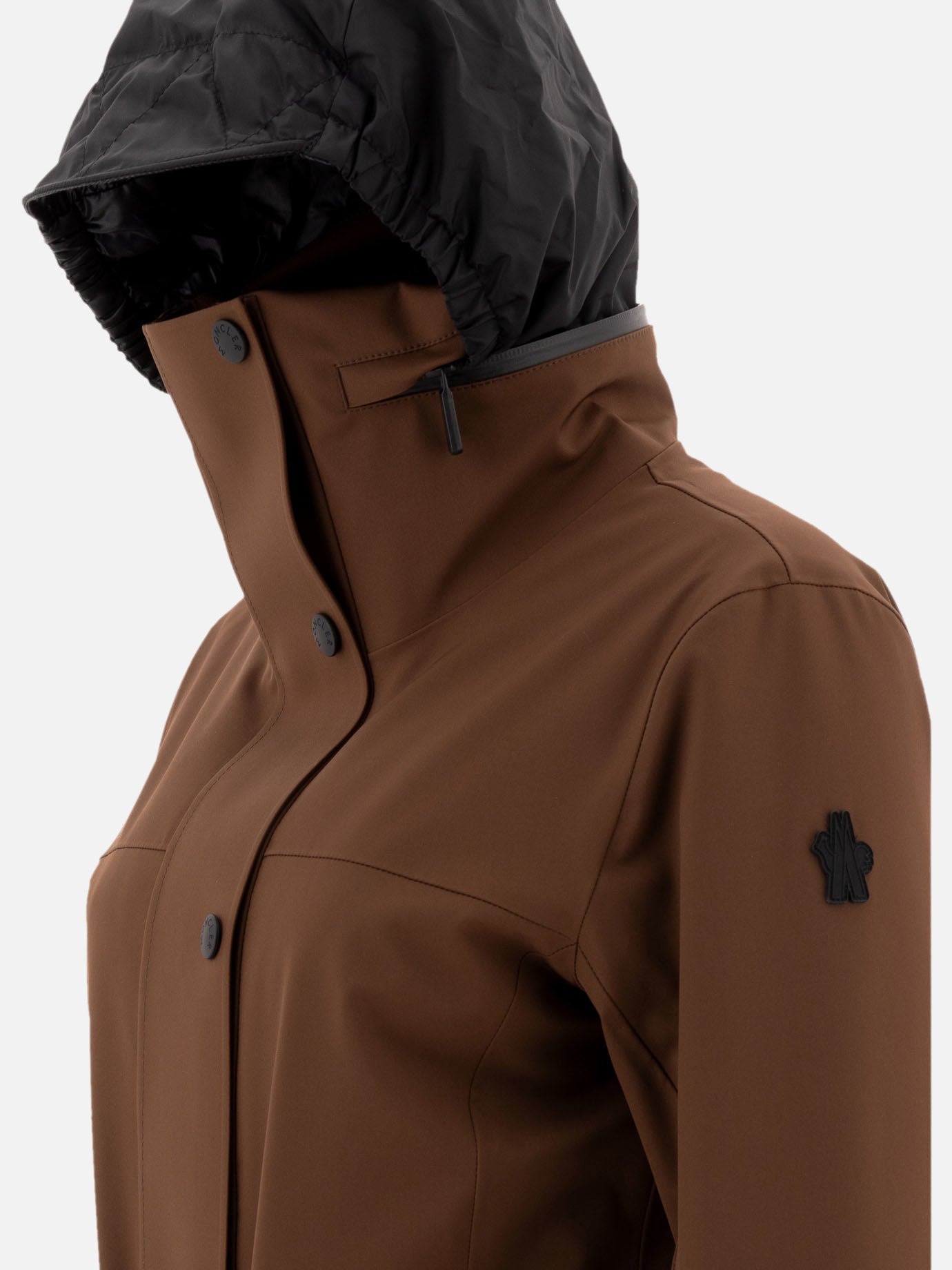 Giacche tecniche Solid colour  Marrone - Moncler Grenoble Donna | PDP | VIETTI Online Store | Zoom-Modal_4
