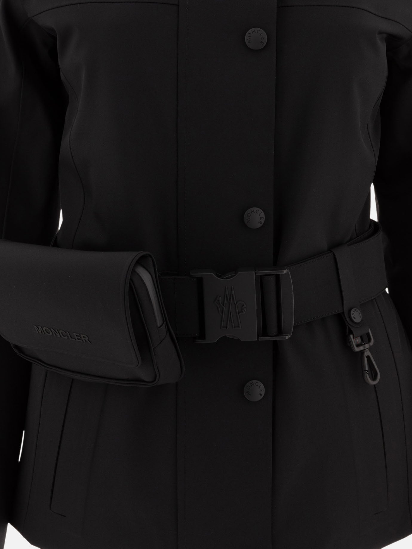 Giacche tecniche Solid colour  Nero - Moncler Grenoble Donna | PDP | VIETTI Online Store | Zoom-Modal_3
