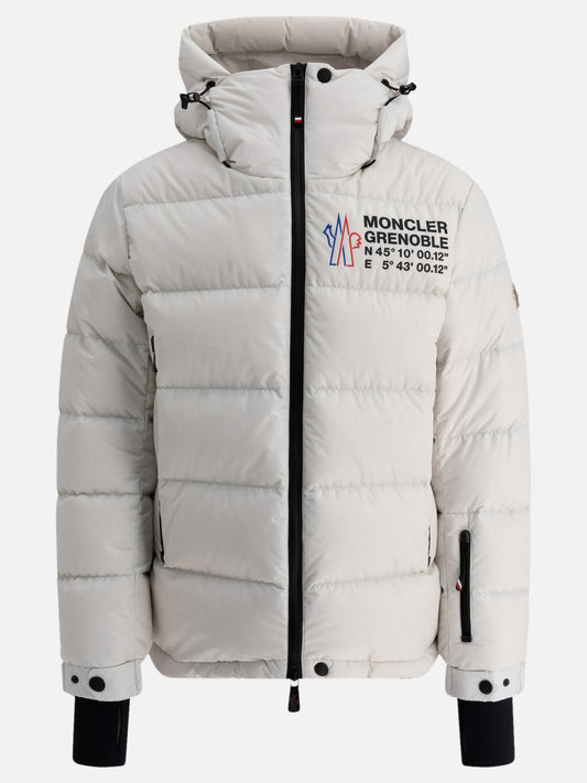 Giacche tecniche Solid colour  Bianco - Moncler Grenoble Uomo | PLP | VIETTI Online Store 

