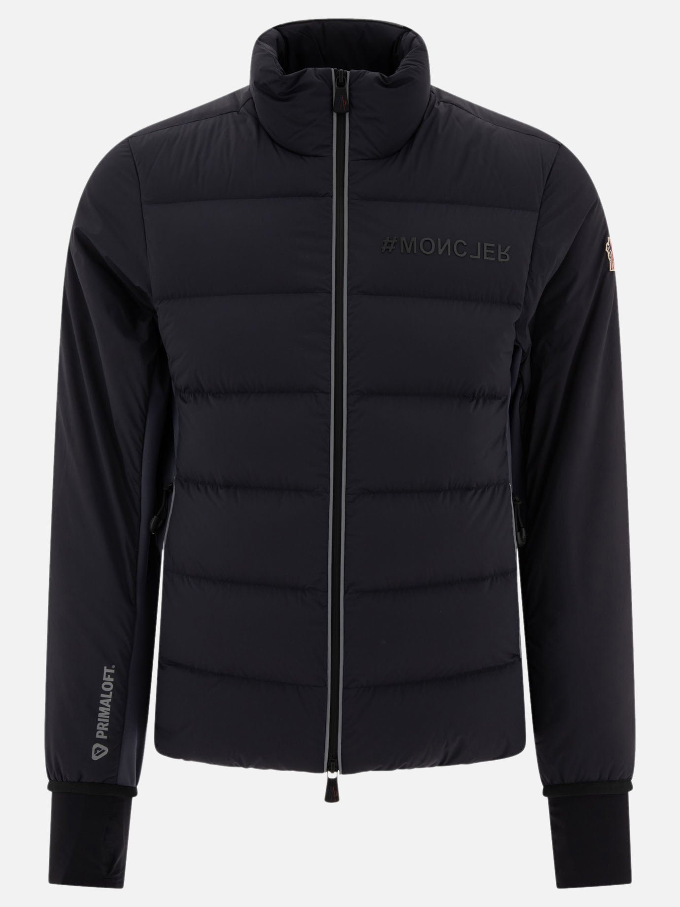 Piumini corti Solid colour  Blu - Moncler Grenoble Uomo | PDP | VIETTI Online Store | thumbnail